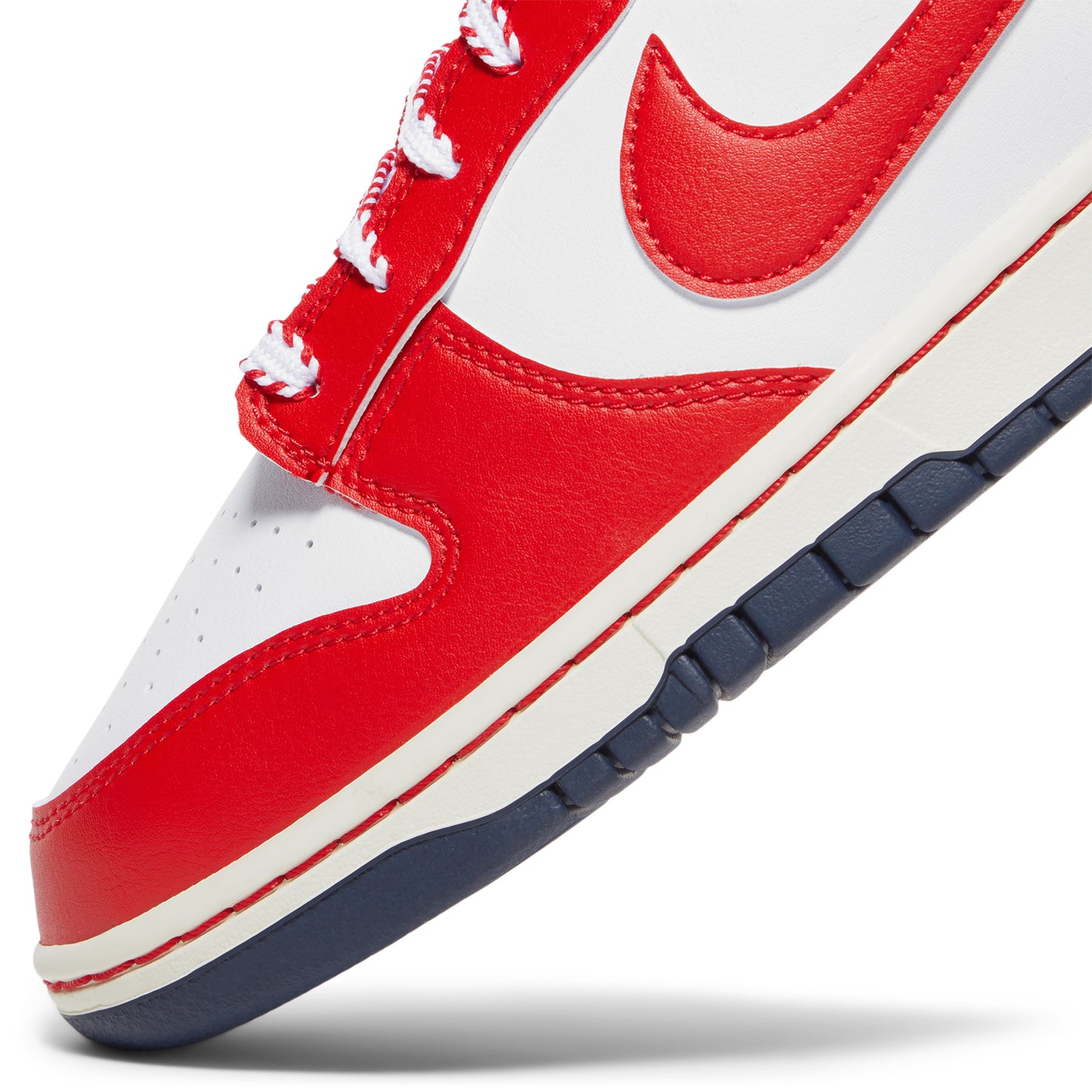 Nike Dunk Low Retro (White/University Red/Thunder Blue)