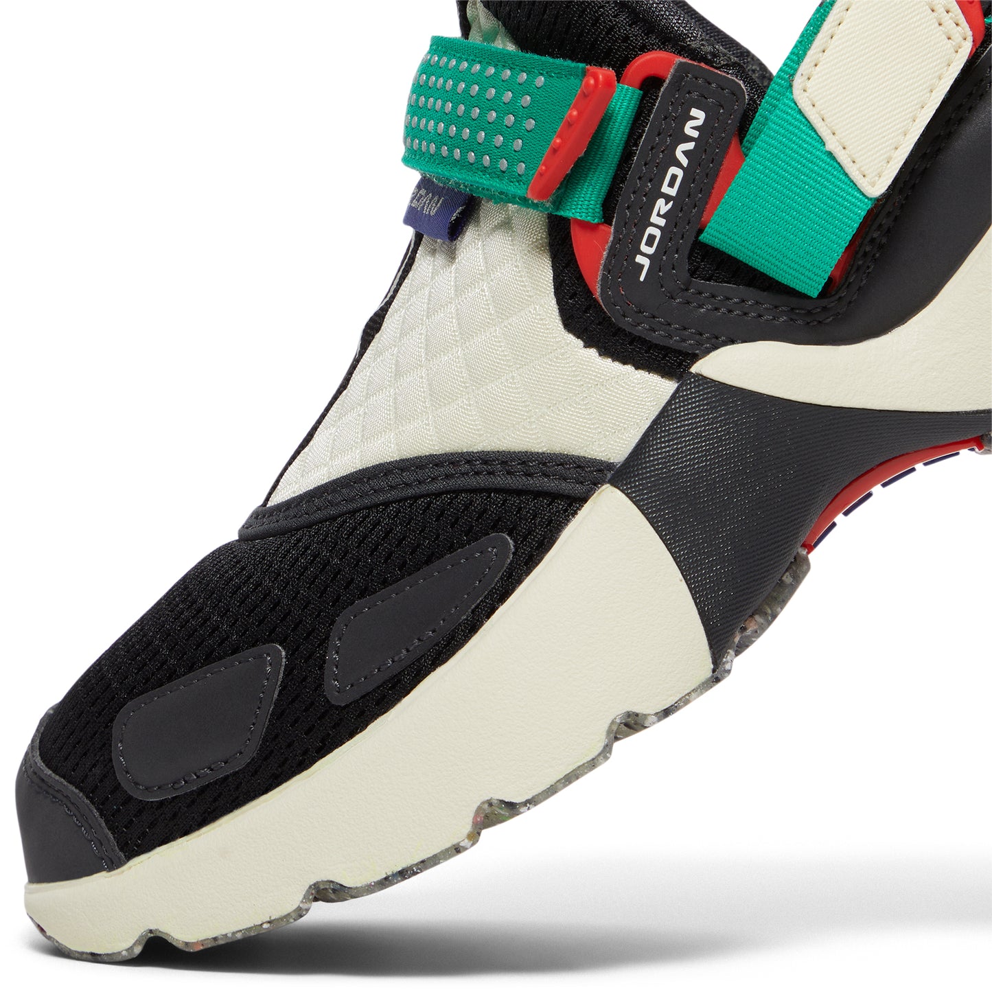 Nike Womens Jordan Trunner LX RA (Black/White/Coconut Milk/Orange Blaze)