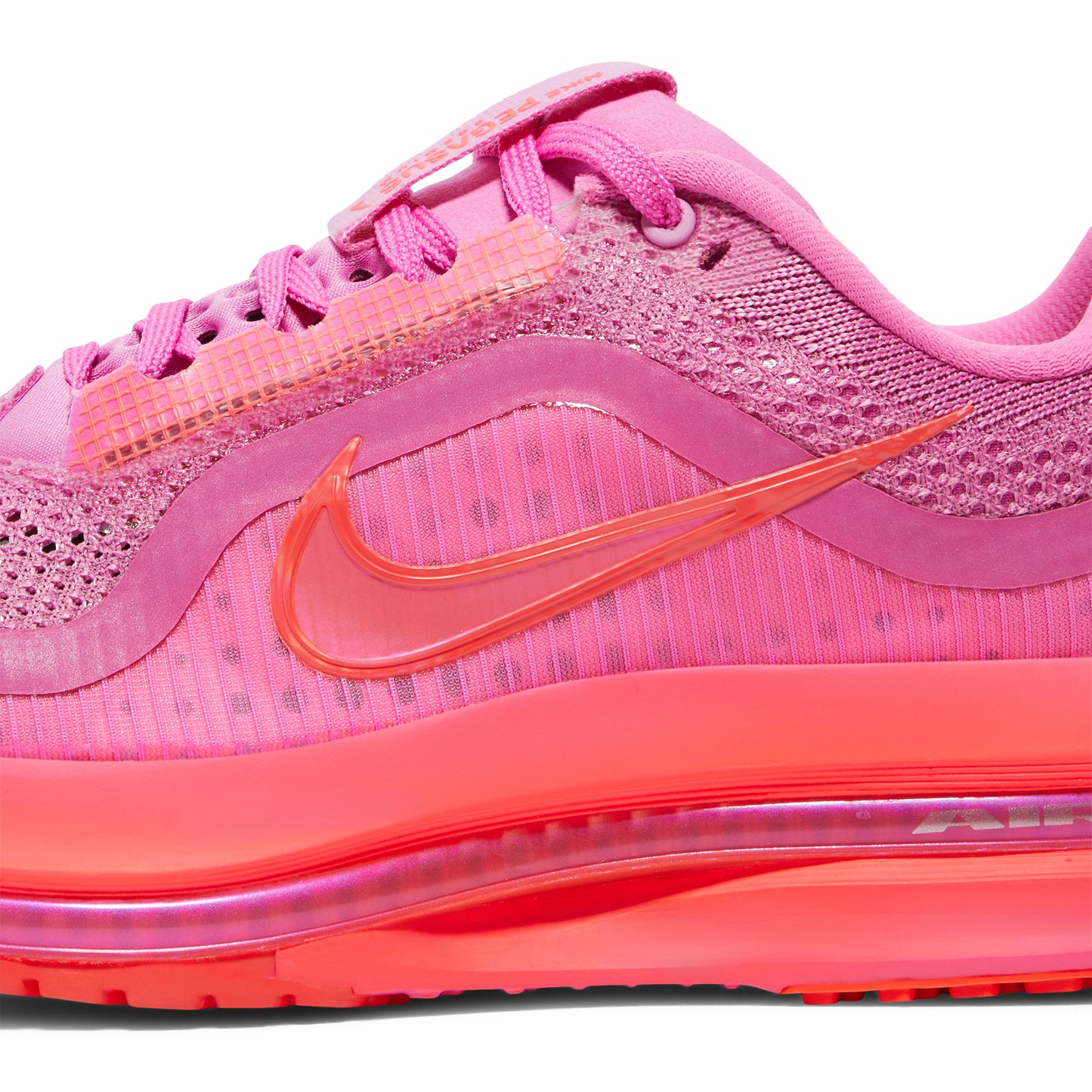 Nike Womens Pegasus Premium (Playful Pink/Bright Crimson/Hyper Pink)