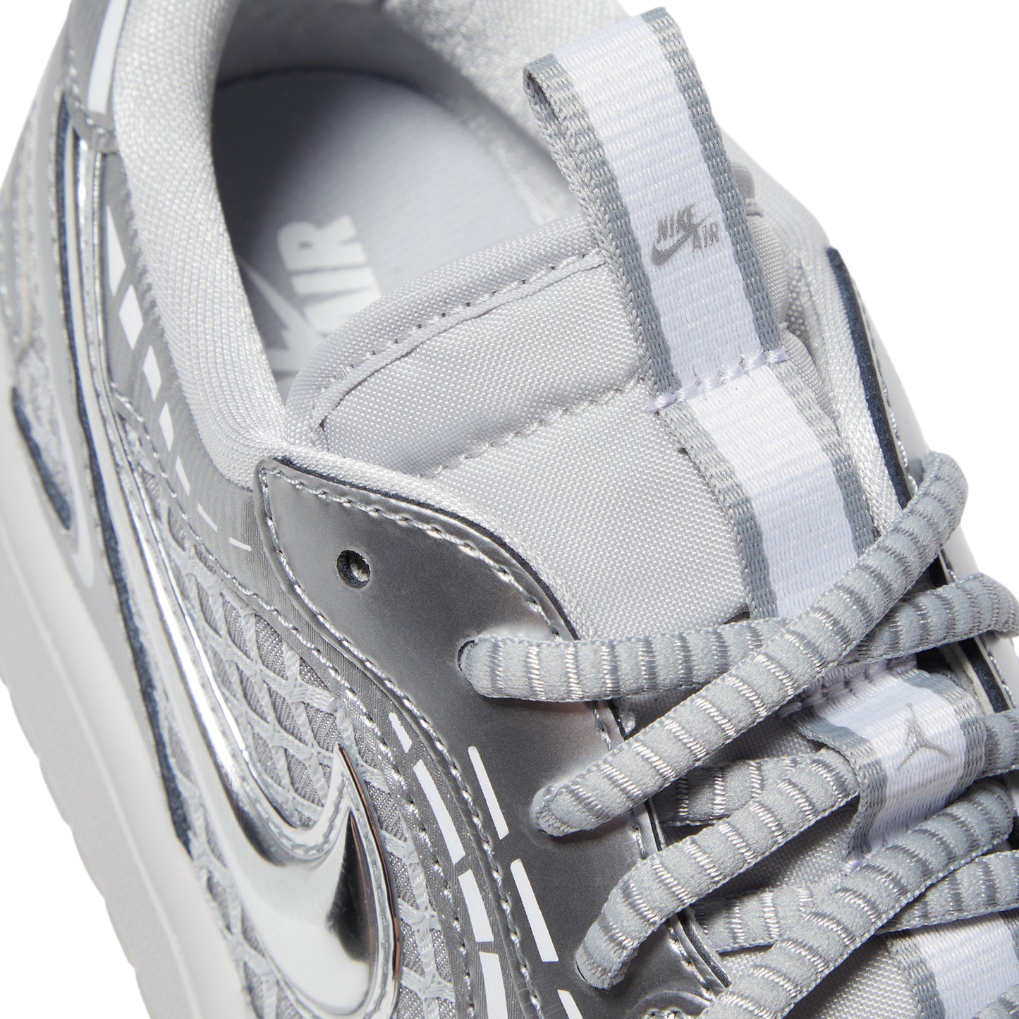Nike Womens Air Jordan 1 MM Low V3 (Neutral Grey/Metallic Silver/White)