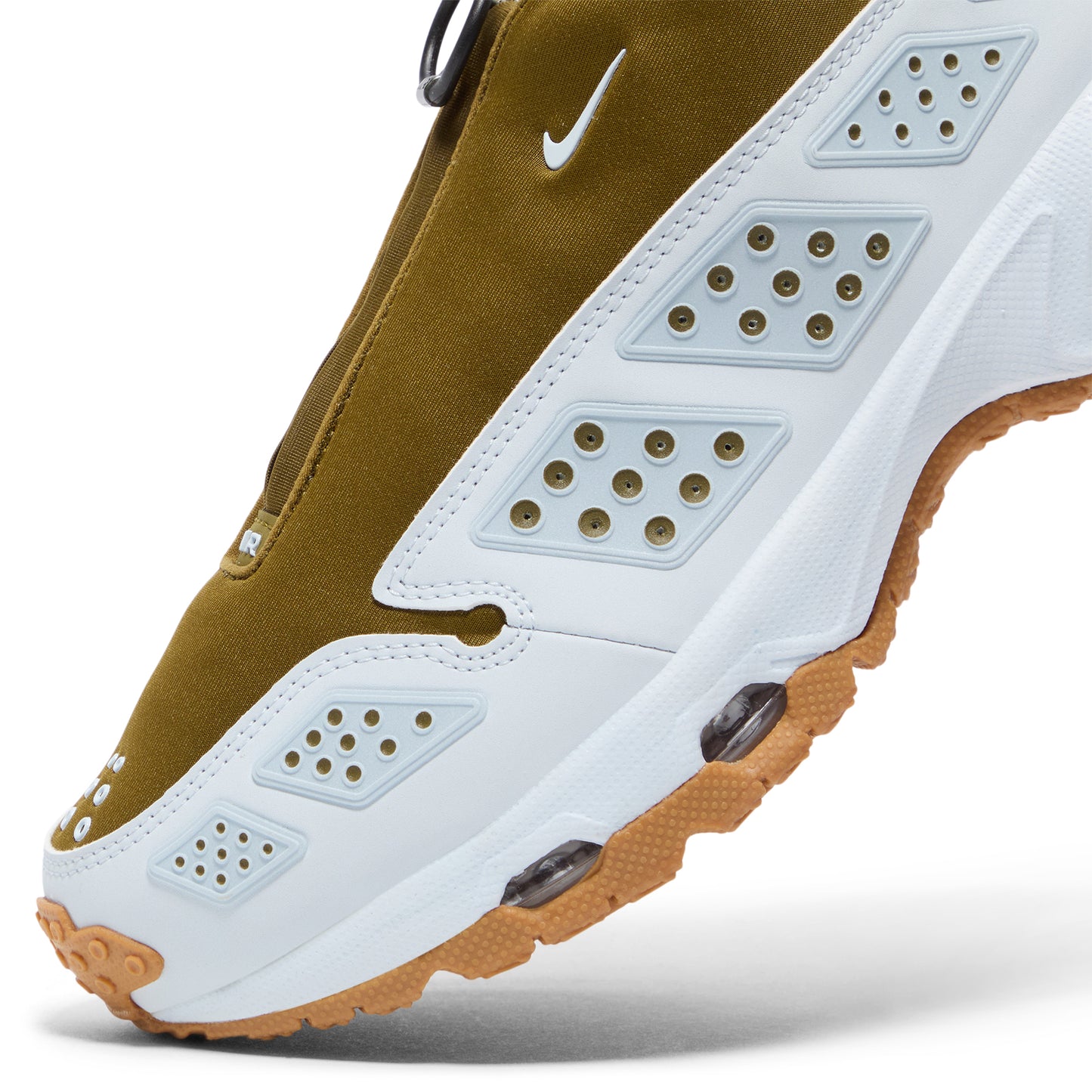 Nike Womens Air Max SNDR (Olive Flak/Blue Tint/Black/Gum Medium Brown)