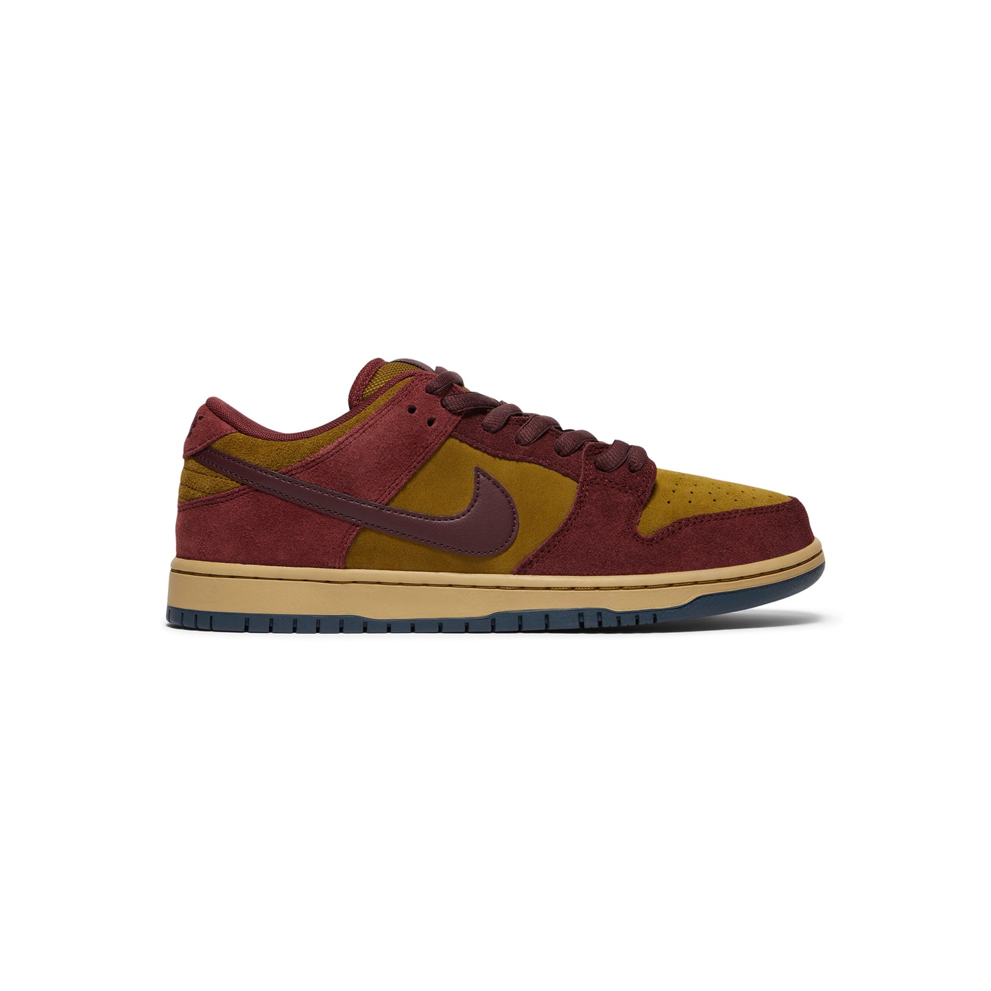 Nike SB Dunk Low Pro (Dark Team Red/Burgundy Crush/Olive Flak)