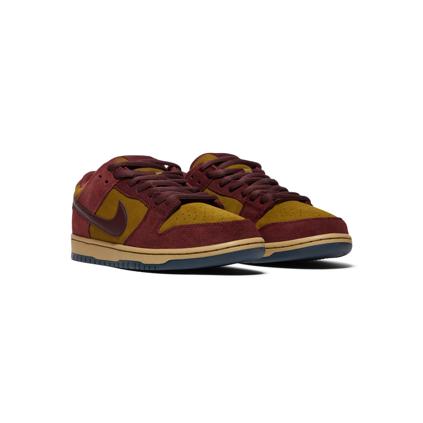 Nike SB Dunk Low Pro (Dark Team Red/Burgundy Crush/Olive Flak)