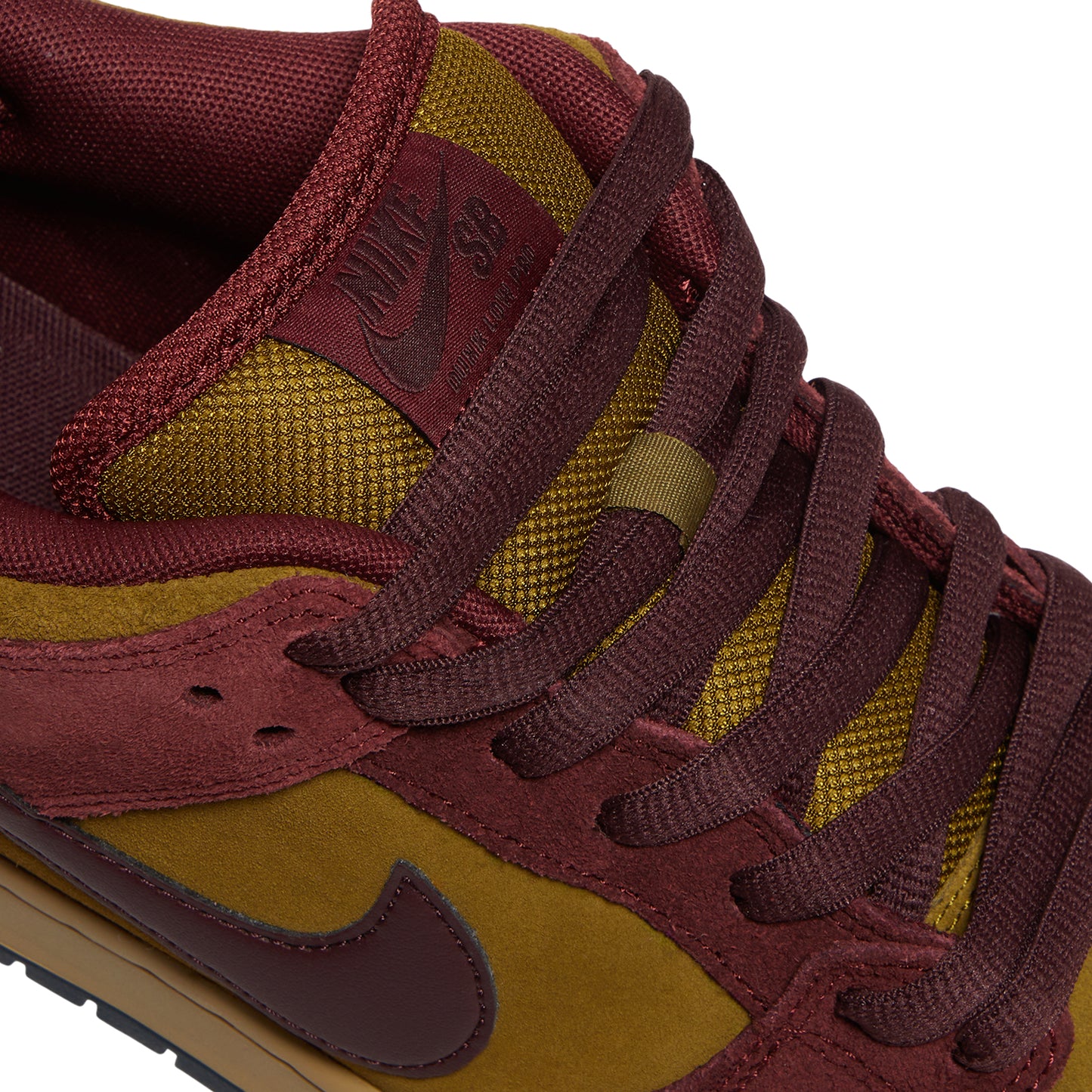 Nike SB Dunk Low Pro (Dark Team Red/Burgundy Crush/Olive Flak)