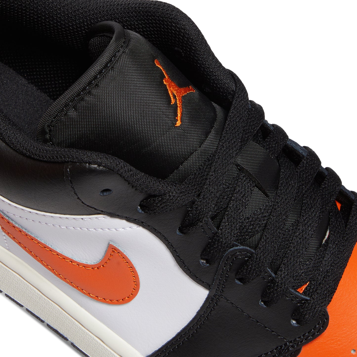 Air Jordan 1 Low (Black/Starfish/White/Sail)