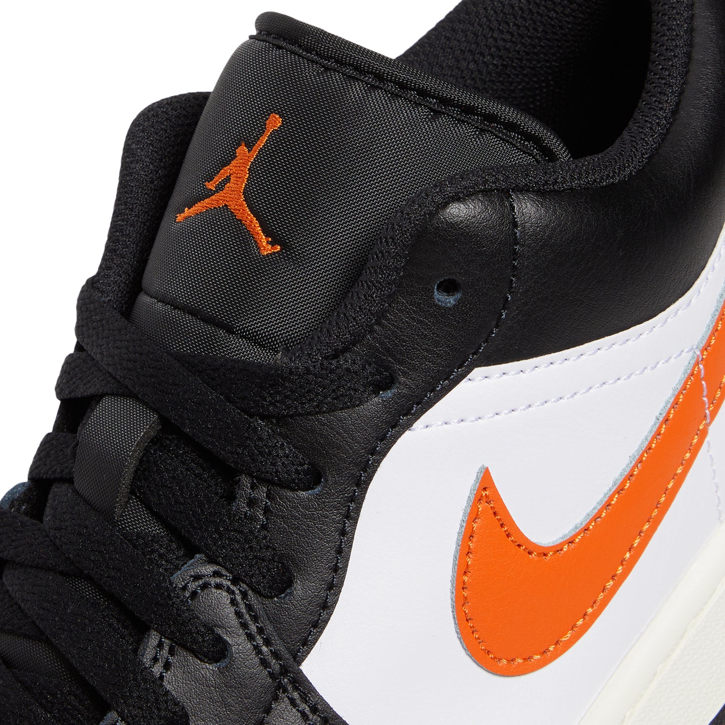 Air Jordan 1 Low (Black/Starfish/White/Sail)