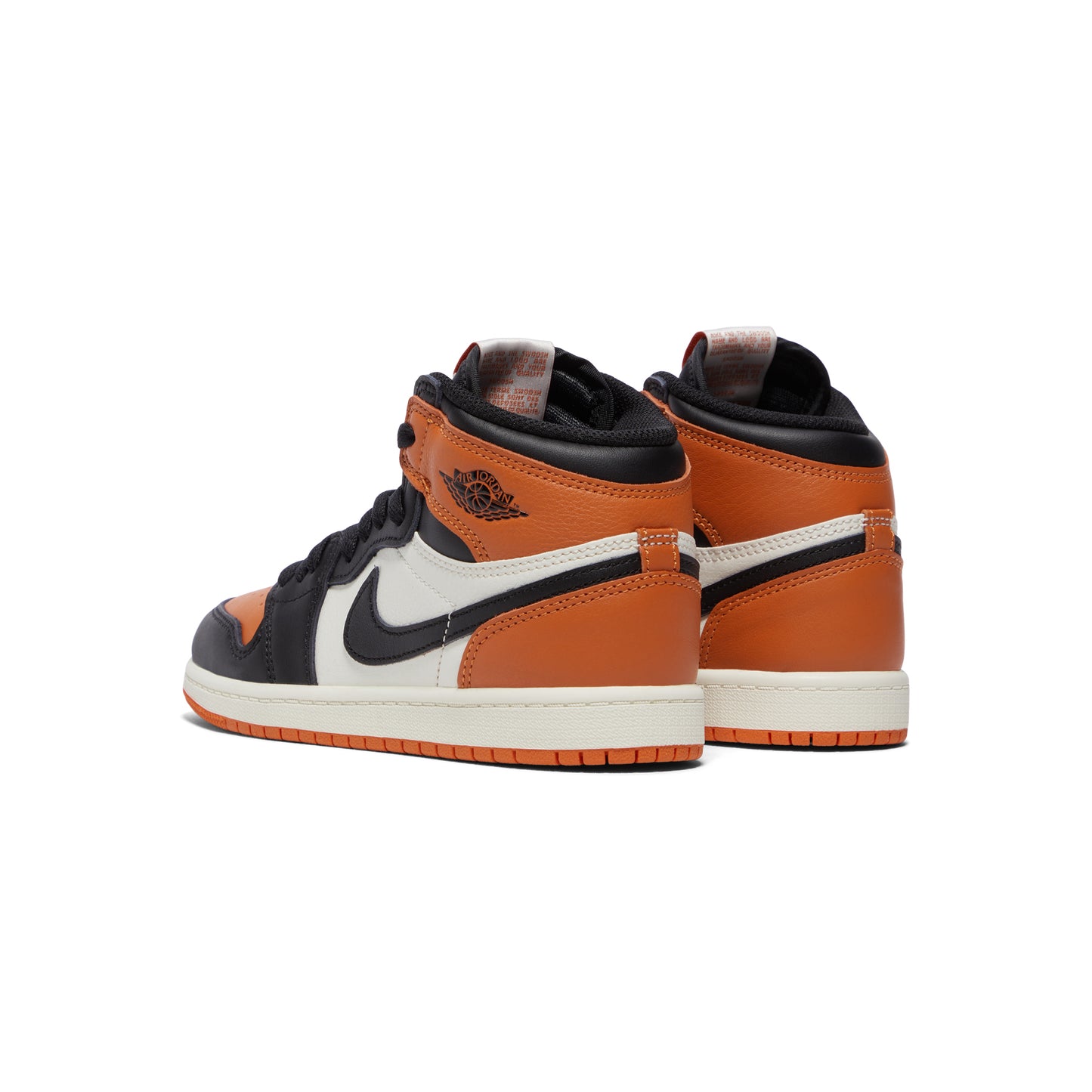 Nike Kids PS Jordan 1 Retro High OG (Black/Sail/Starfish)