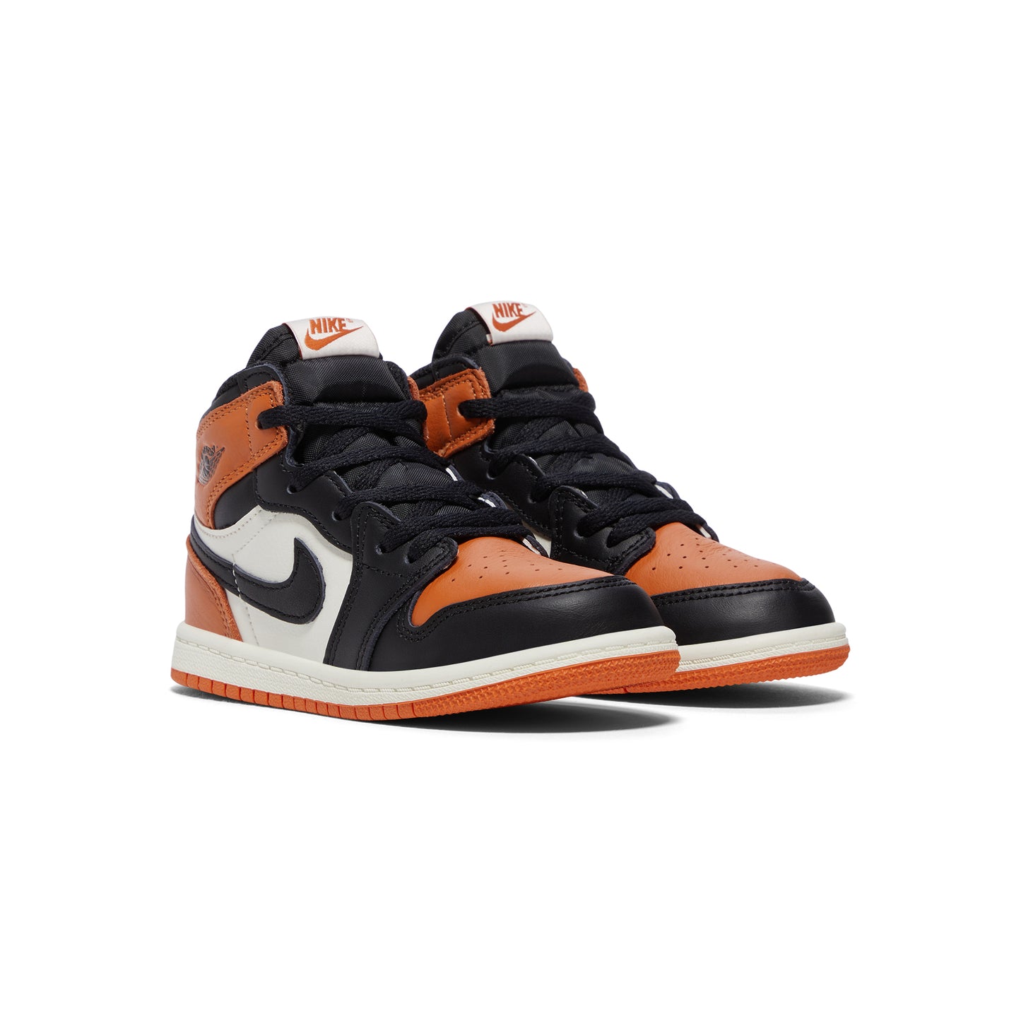 Nike Kids TD Jordan 1 Retro High OG (Black/Sail/Starfish)
