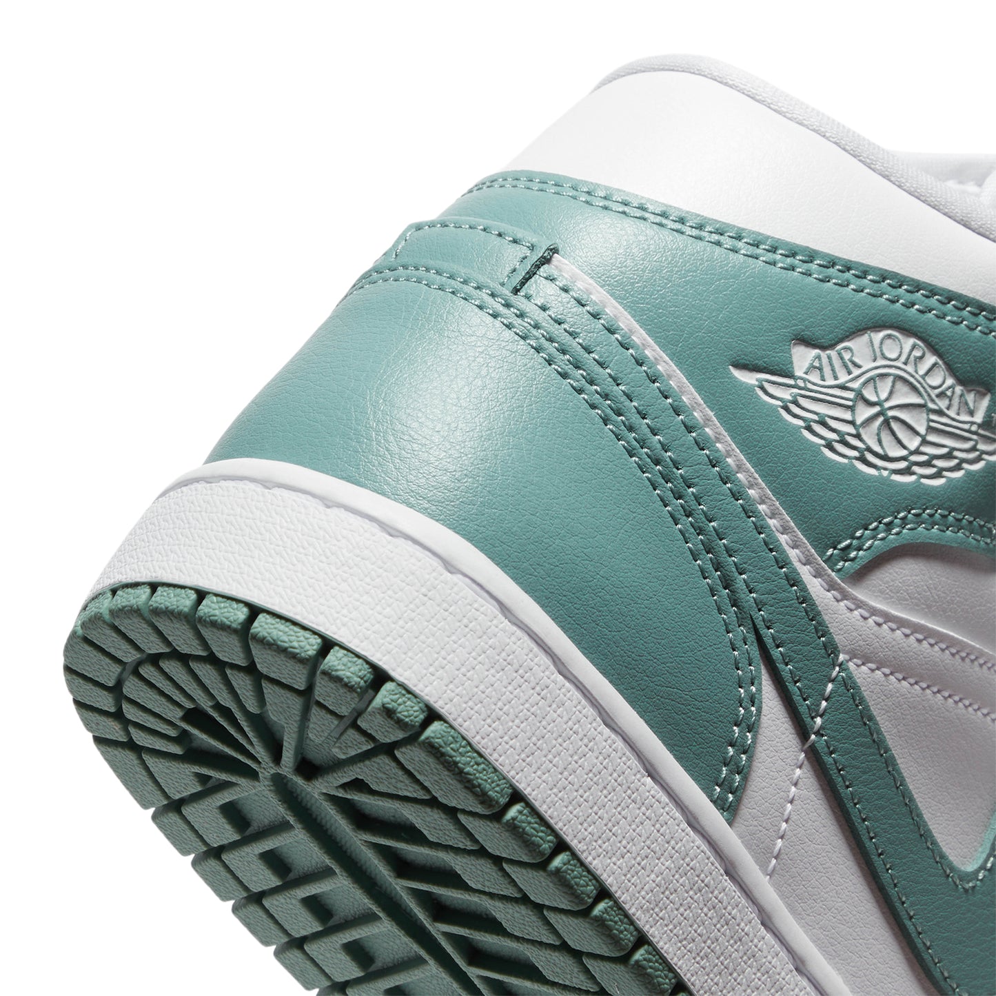 Nike Womens Air Jordan 1 Mid (White/Cannon)