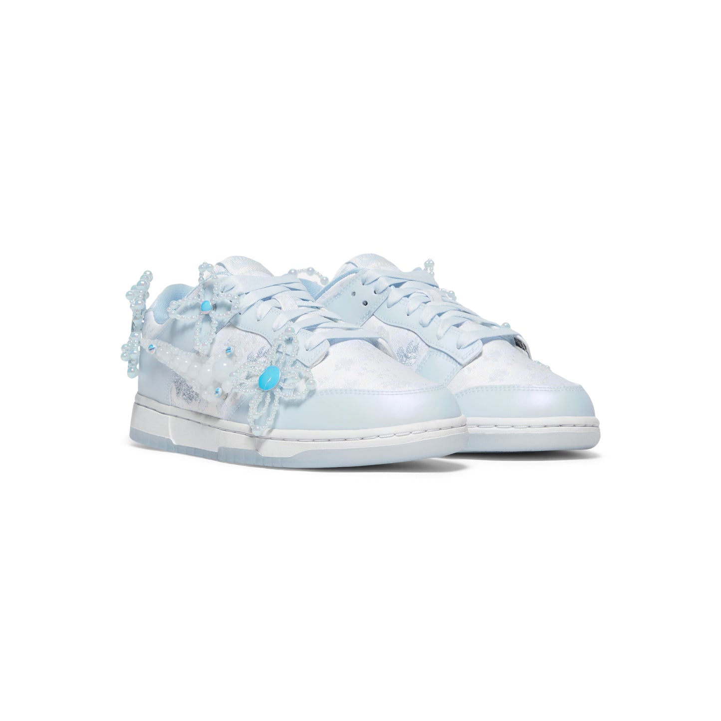 Nike x Susan Fang Womens Dunk Low (Summit White/Blue Tint/Wolf Grey)