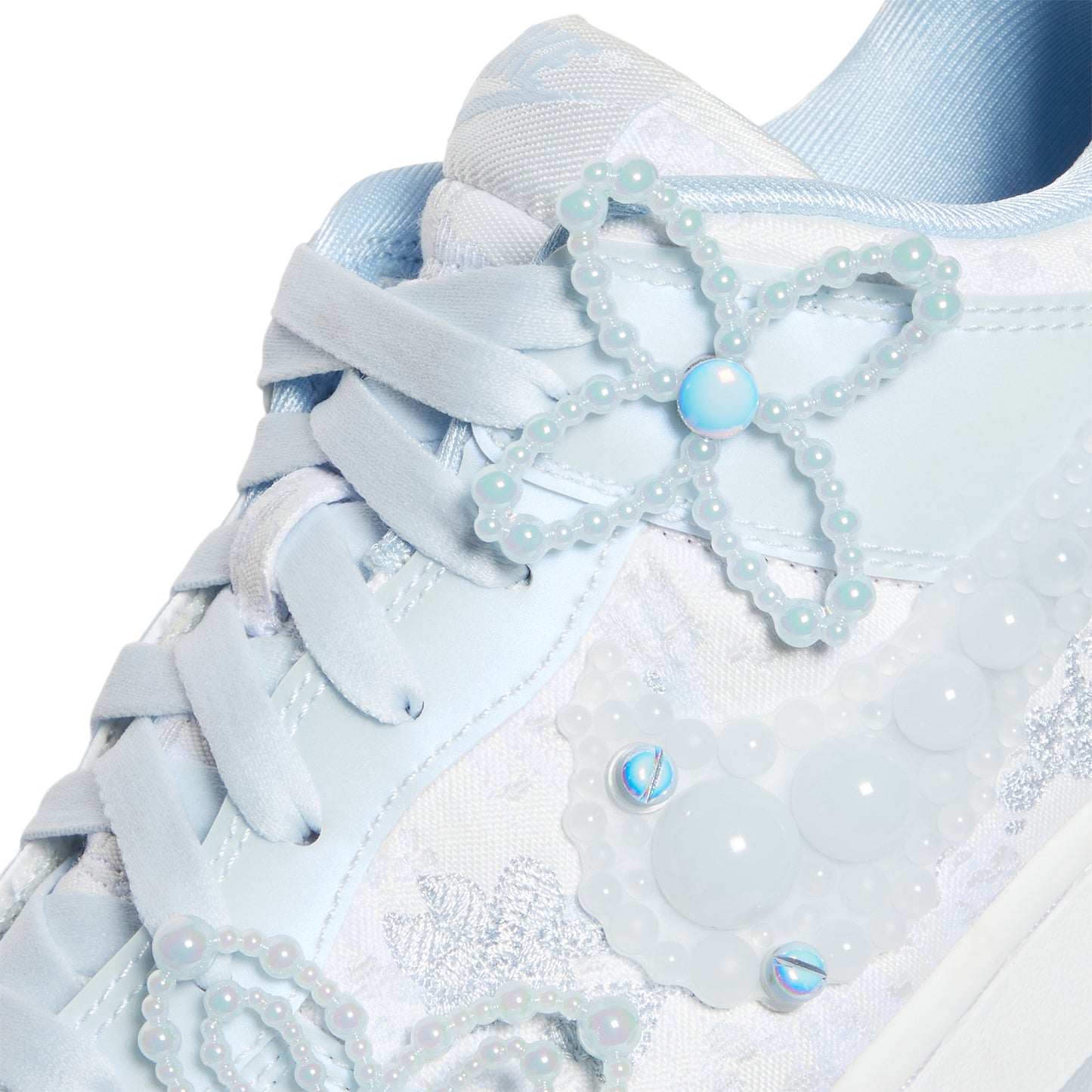 Nike x Susan Fang Womens Dunk Low (Summit White/Blue Tint/Wolf Grey)