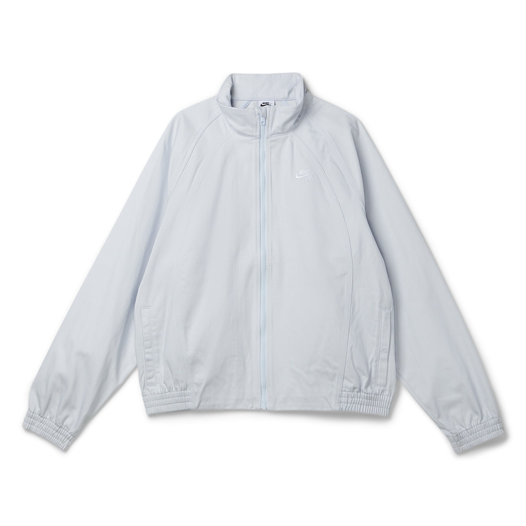Nike SB Denim Full-Zip Track Jacket (Football grey/White)