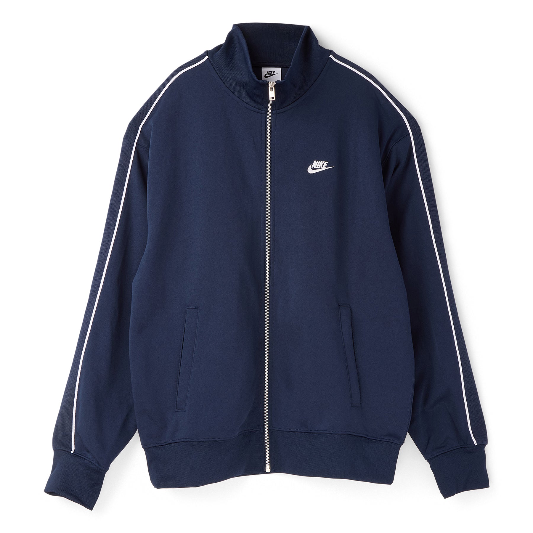 Nike Club Oversized Knit Tracksuit Jacket (Obsidian/White) – CNCPTS