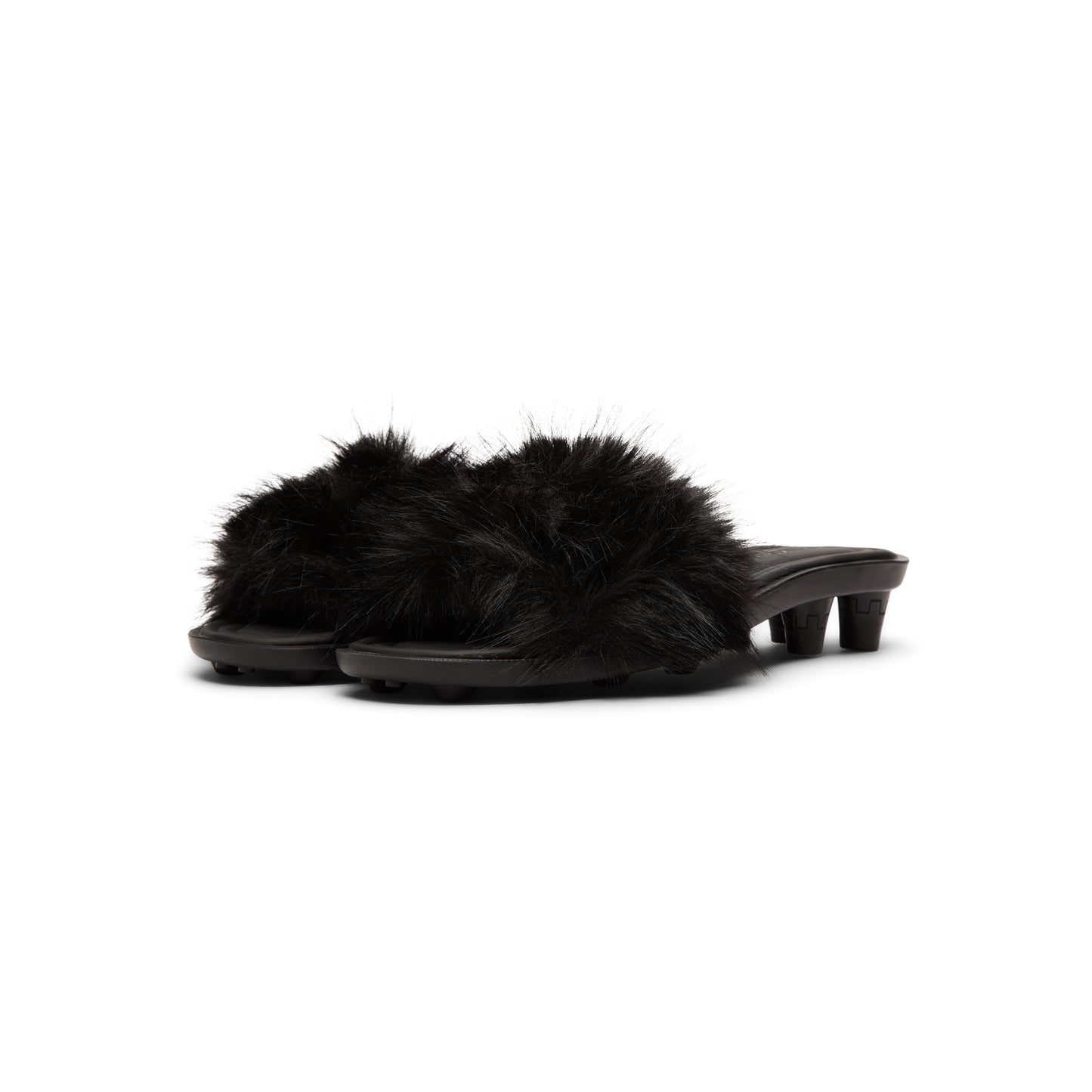 Puma x Fenty Chic Slide Fur (Black)