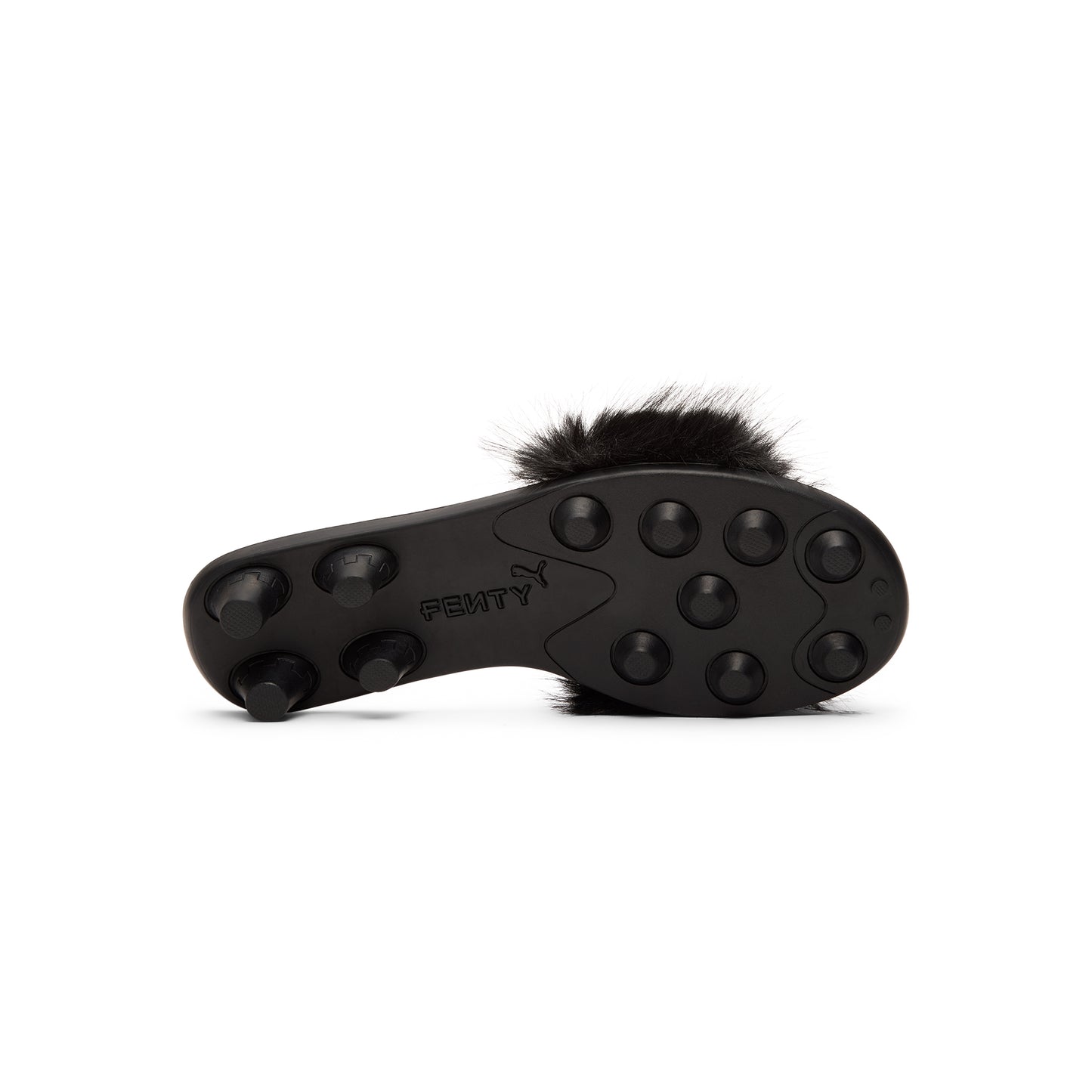 Puma x Fenty Chic Slide Fur (Black)