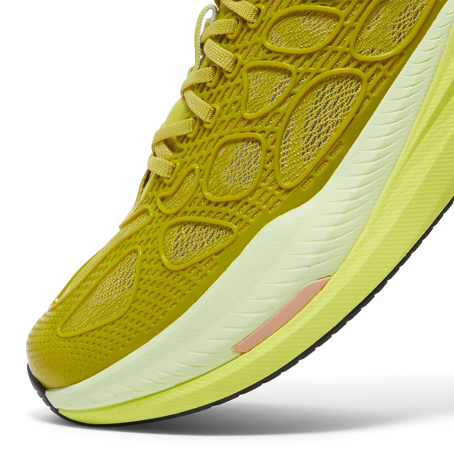 Hoka Mach X Caged (Pea Green/Hoka Citrus)
