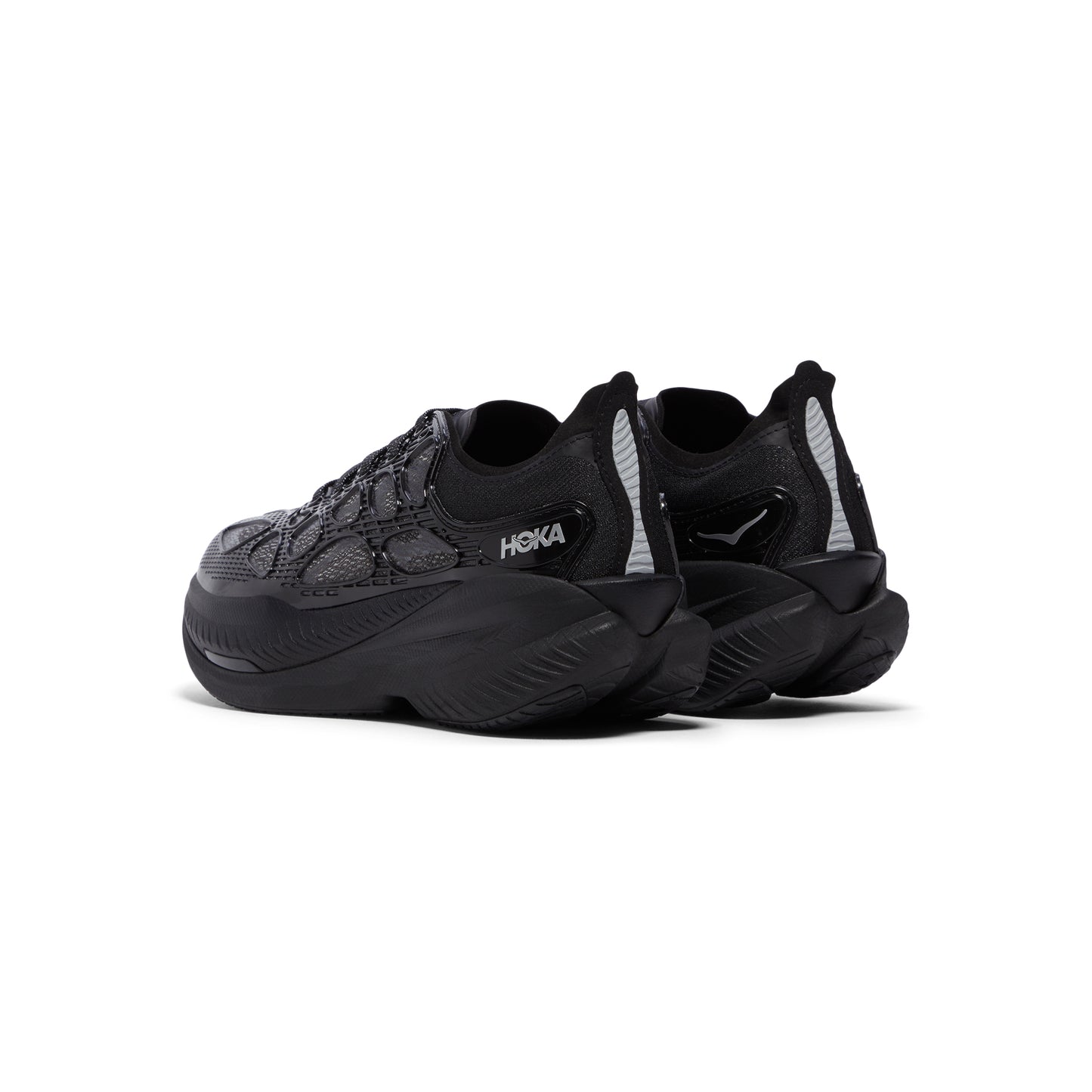 Hoka Mach X Caged (Black/Midnight Blue)