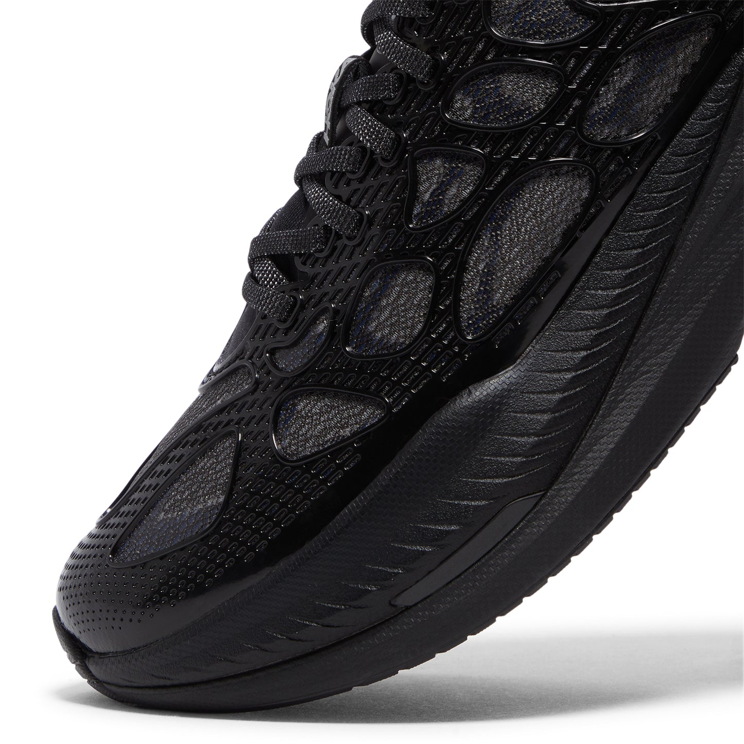 Hoka Mach X Caged (Black/Midnight Blue)