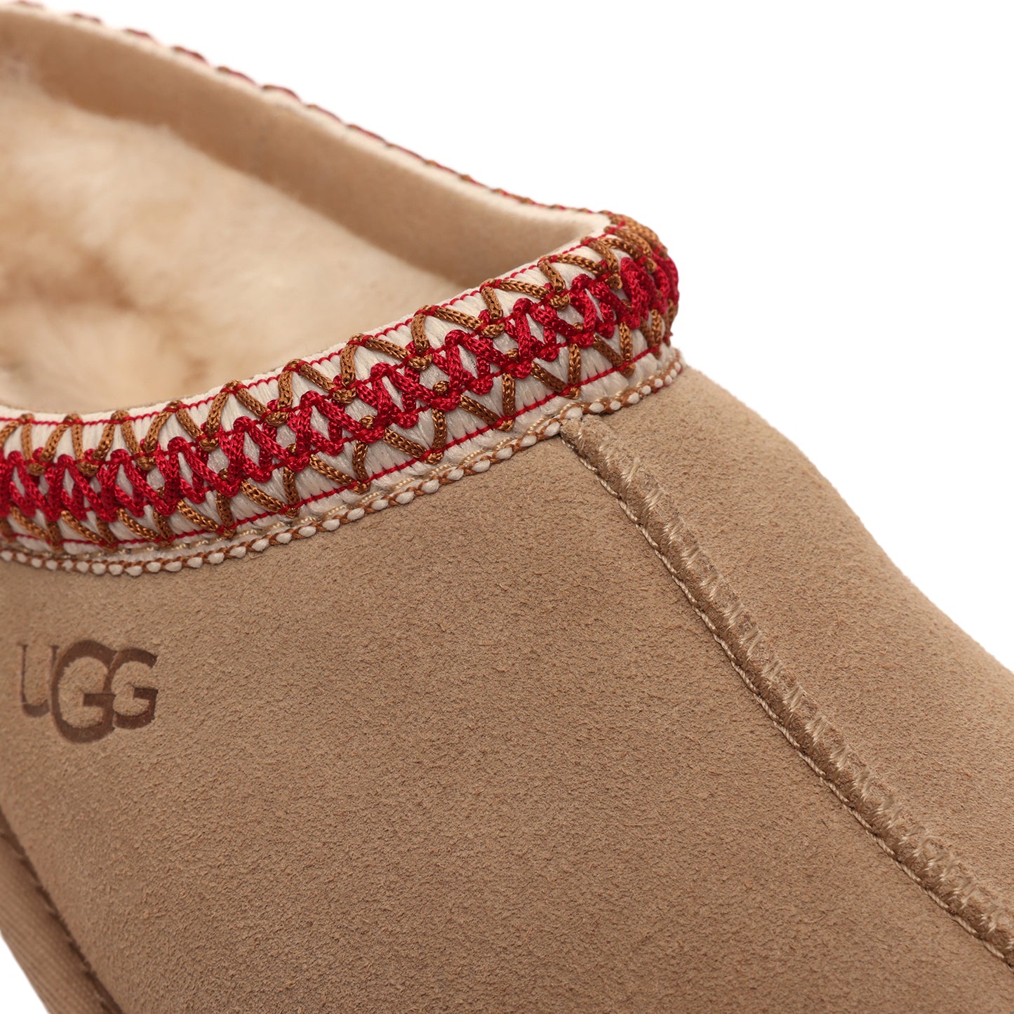 UGG Womens Tasman II (Sand/Dark Cherry)