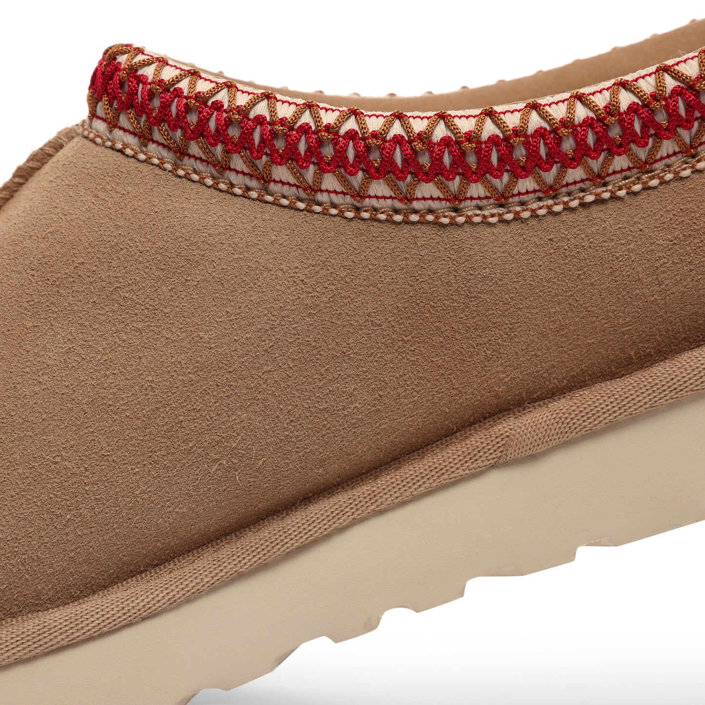 UGG Womens Tasman II (Sand/Dark Cherry)