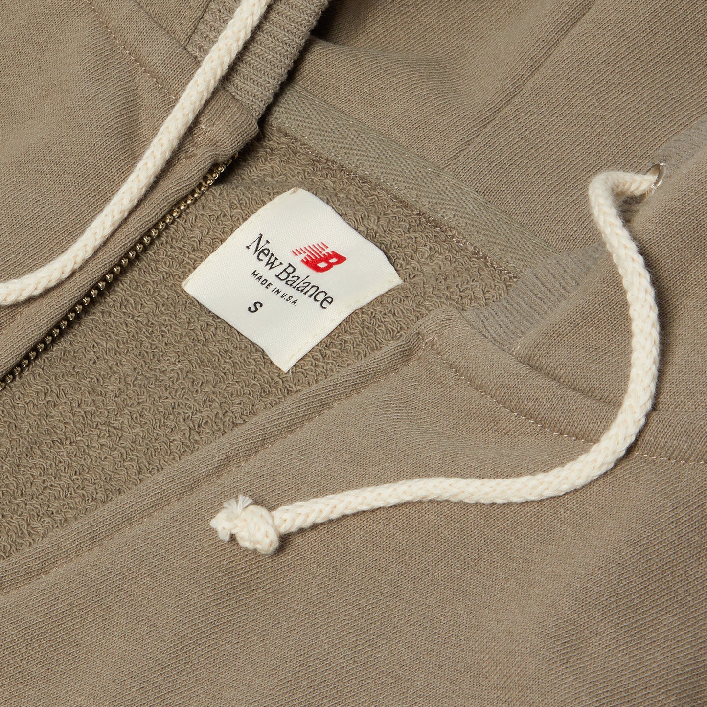 New Balance Made In USA Full Zip Hoodie (Dockside)