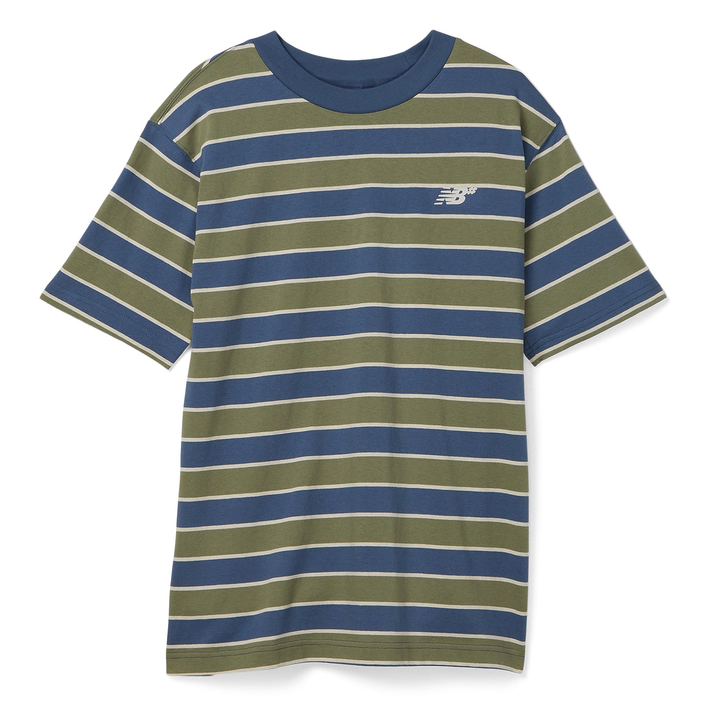 New Balance Stripe T-Shirt (Vintage Indigo)