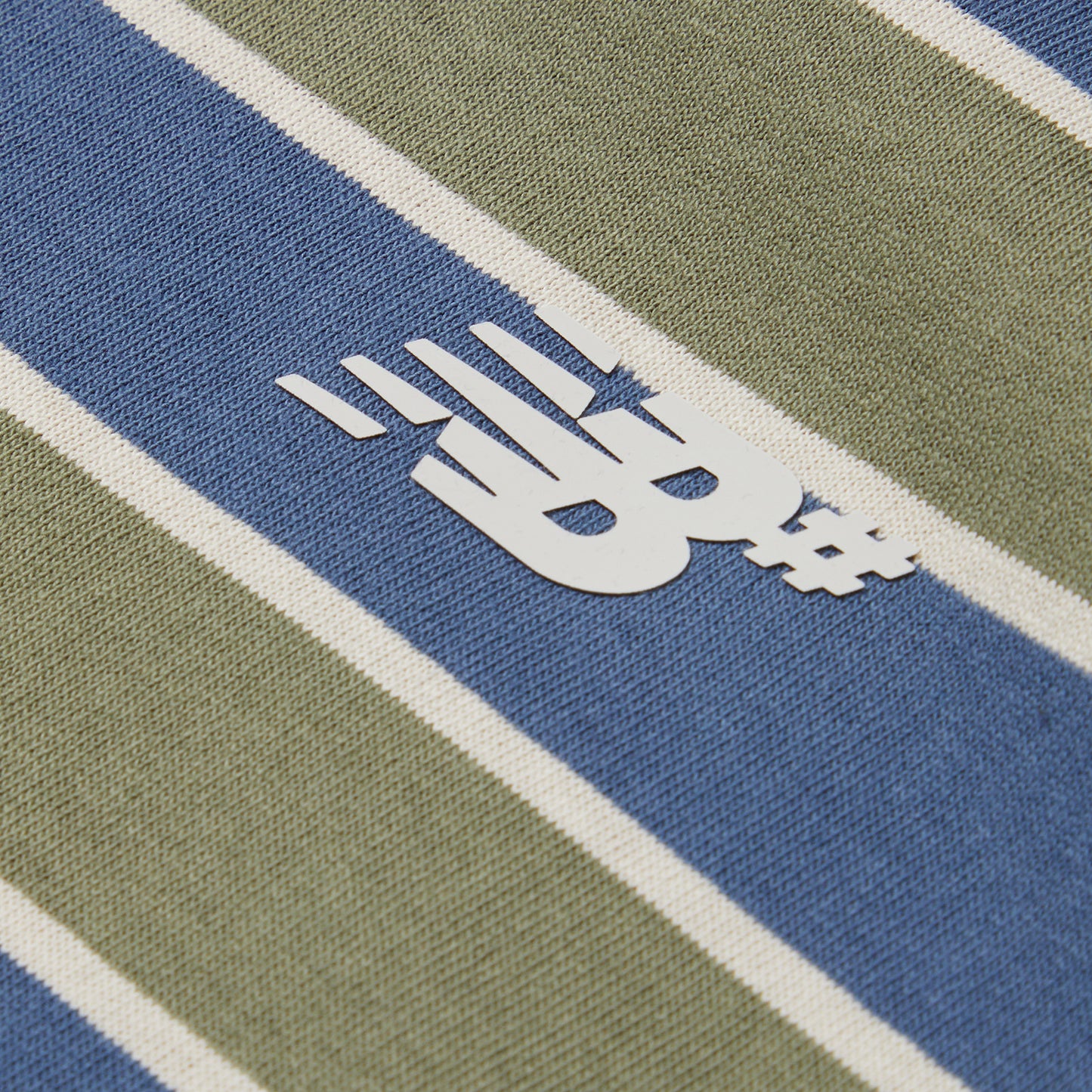 New Balance Stripe T-Shirt (Vintage Indigo)