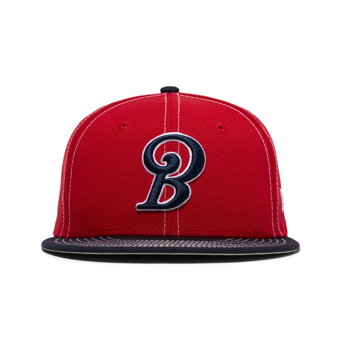 New Era x Brain Child 59Fifty Restricted Fitted Cap (Navy/Scarlet)