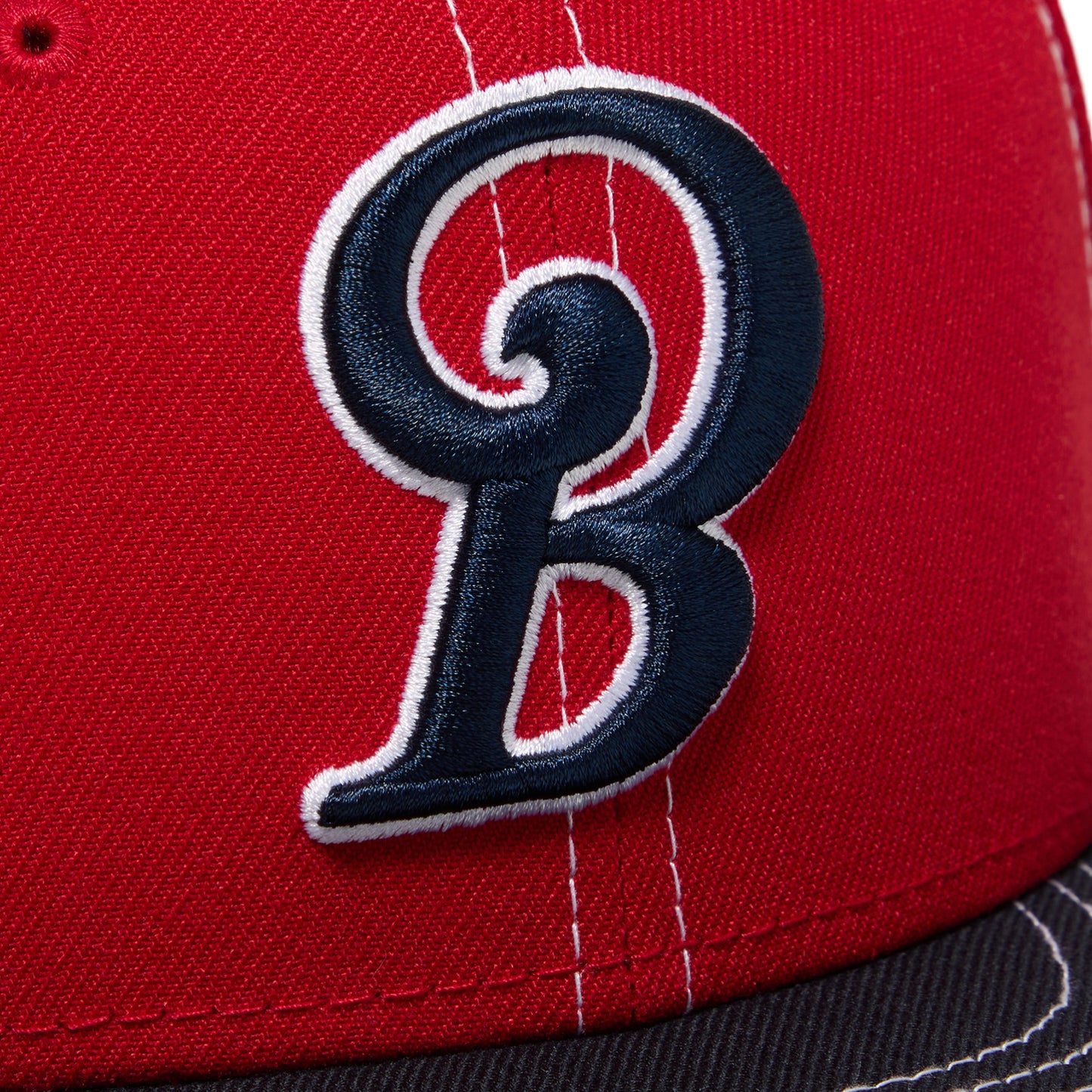 New Era x Brain Child 59Fifty Restricted Fitted Cap (Navy/Scarlet)