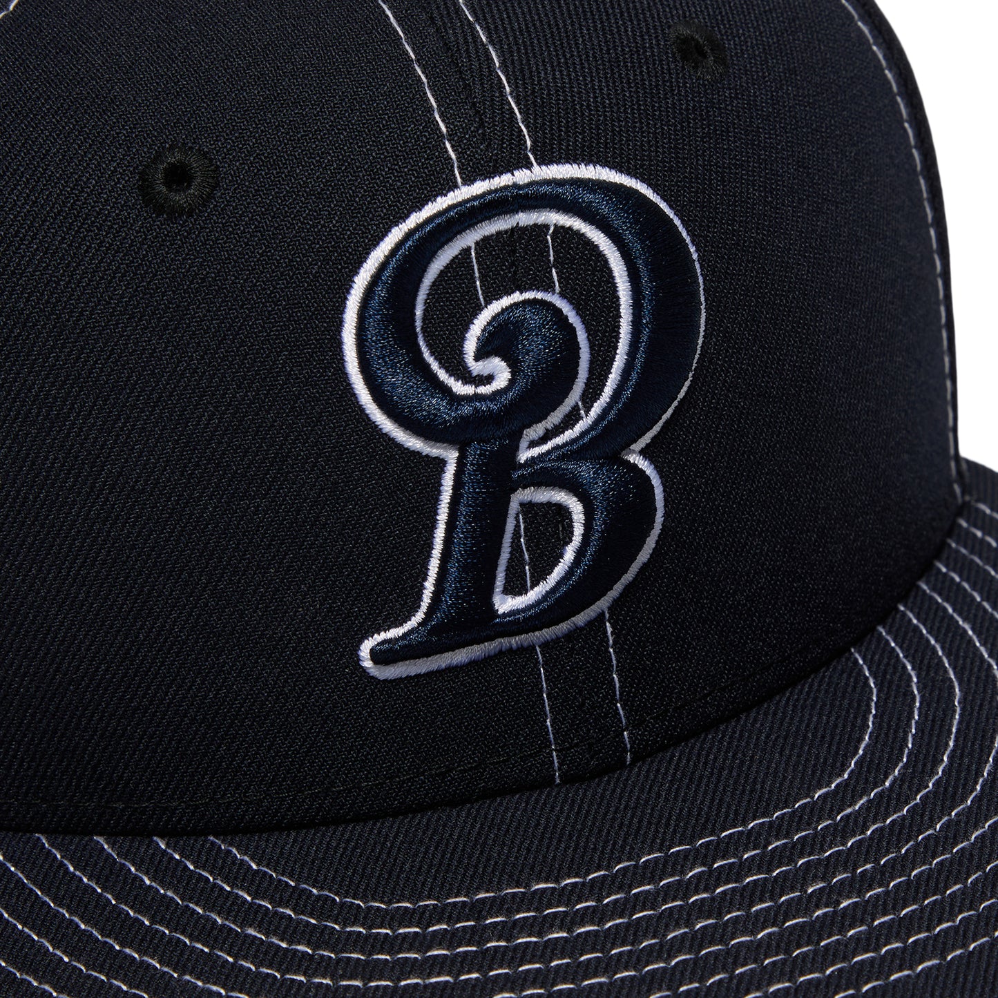 New Era x Brain Child B Crown 59Fifty Fitted Cap (Navy)