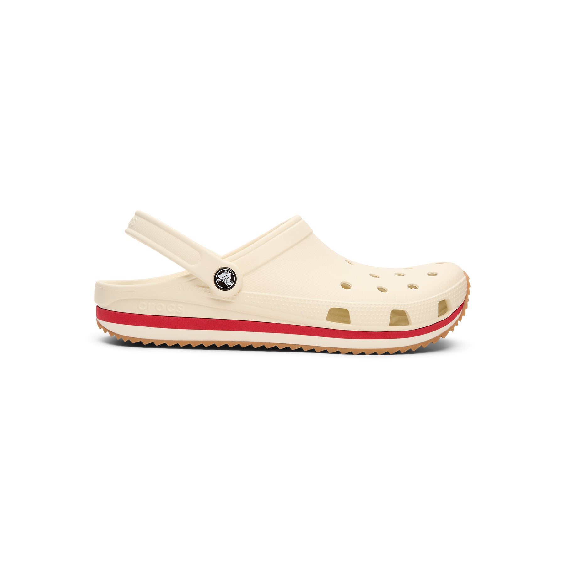 Crocs Crocband Clog Mens 12 Womens 10 Unisex White Cherry AOP Comfort Sandal NWT Crocs White Comfort Comfort Shoes for Women for sale | eBay main image 4