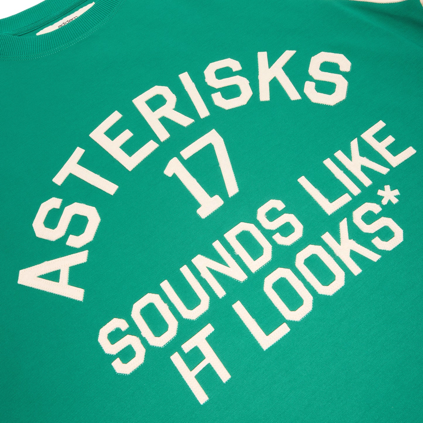 Adidem Asterisks Collegiate Shirt (Cream/Green)