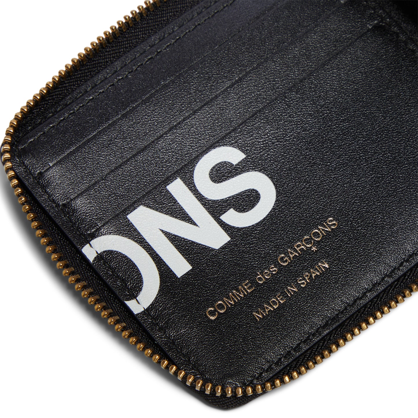 Comme Des Garcons Huge Logo Wallet (Black)