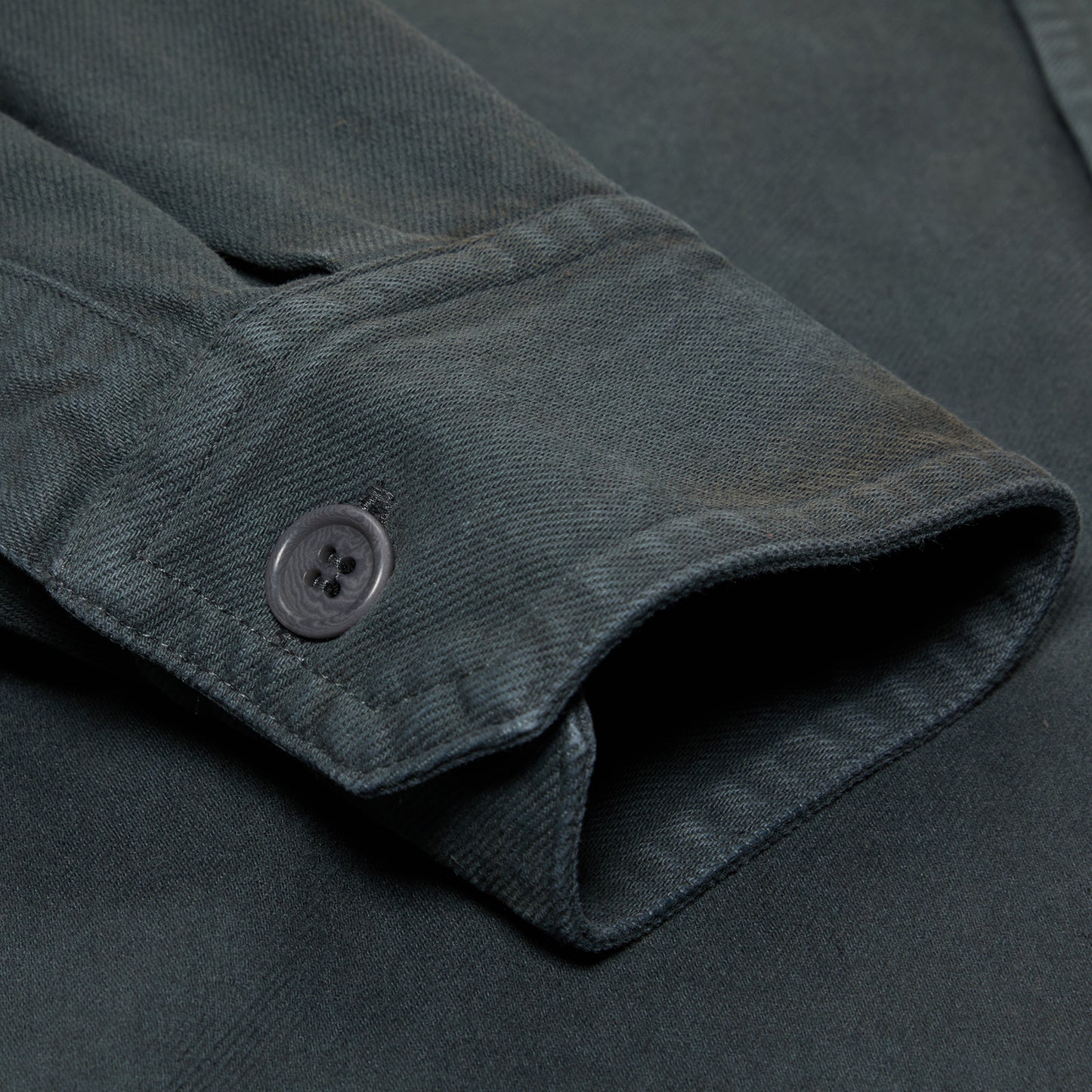 A.P.C. Basile Brodee Poitrine Overshirt (Anthracite)