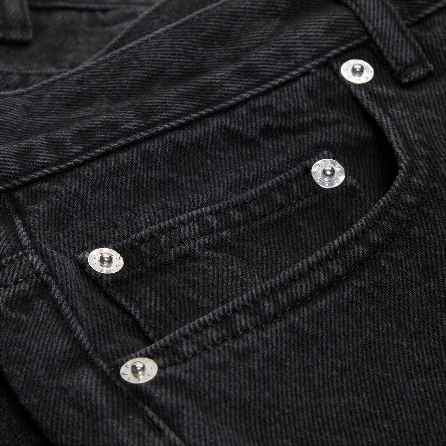 A.P.C. Aaron Jeans (Washed Black)