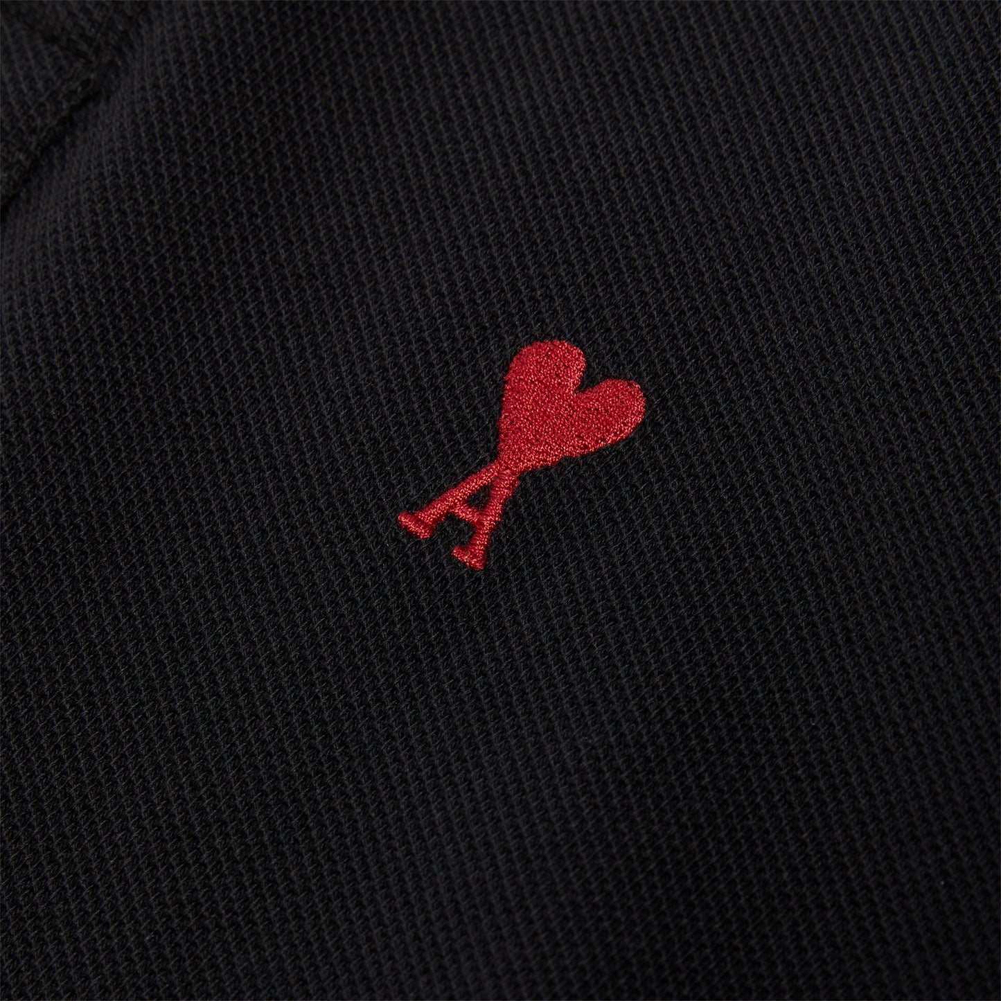 AMI ADC Polo Shirt (Black)