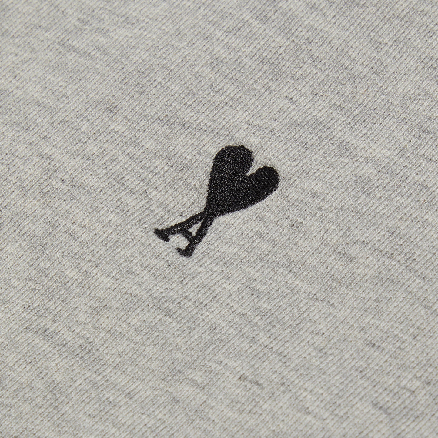 AMI ADC Zip Hoodie (Heather Ash Grey)