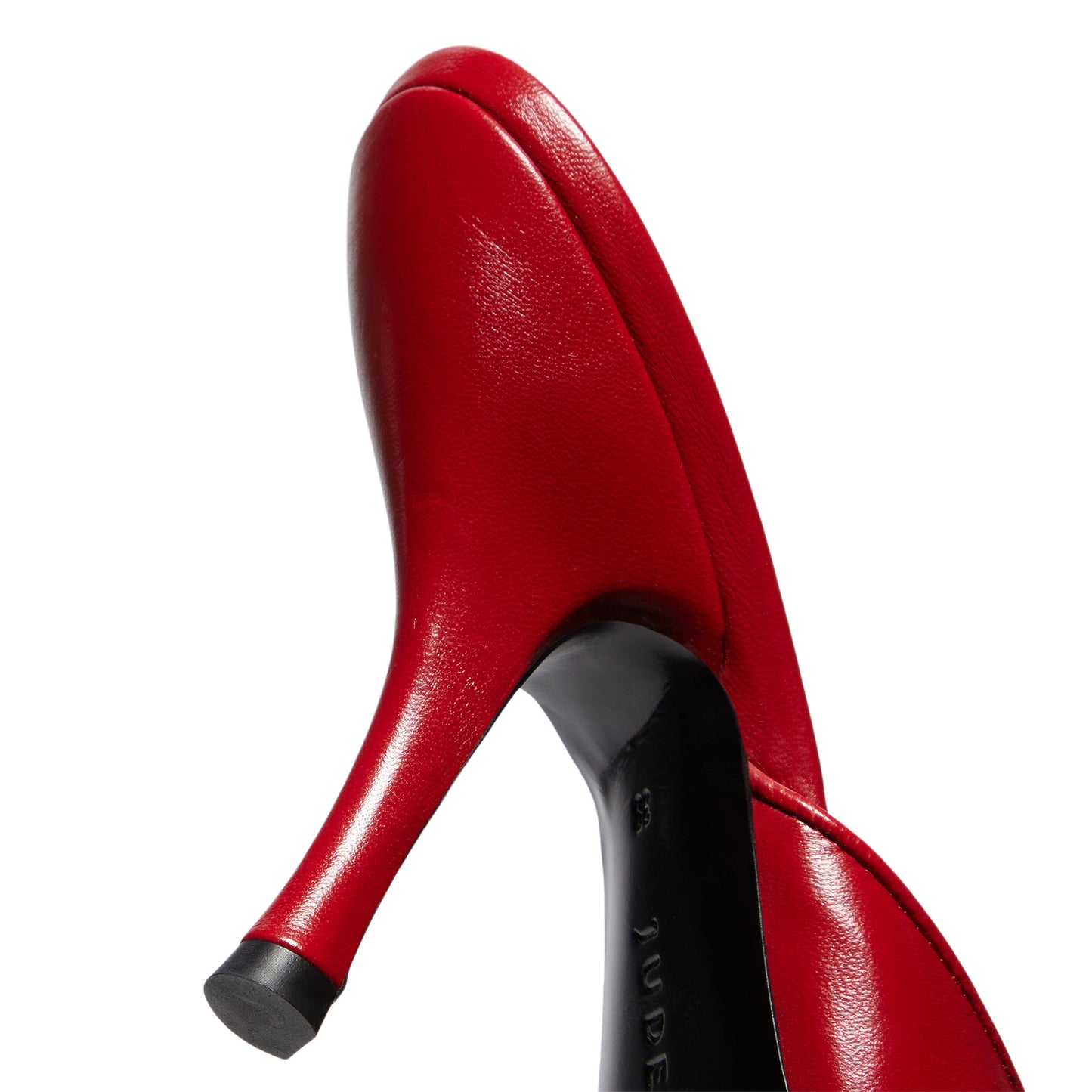 Jude Date Mule (Red Leather)