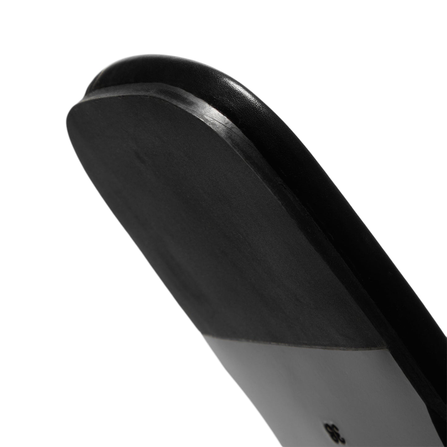 Jude Floor Flat (Black Leather)