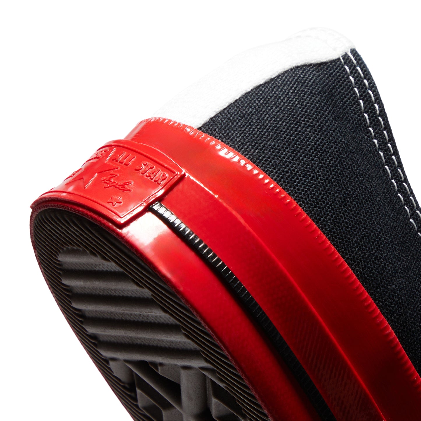Comme Des Garcons x Converse PLAY Red Sole Low Top (Black)