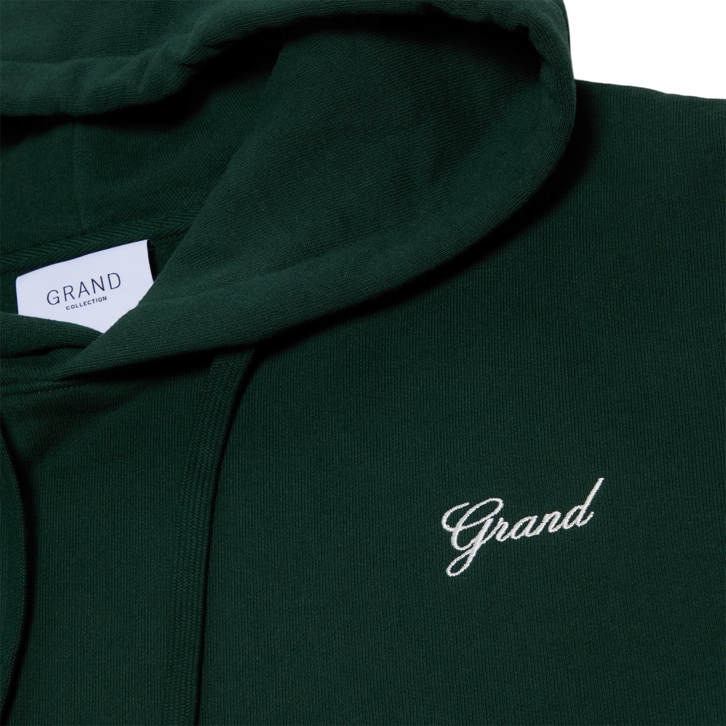 Grand Collection Script Hoodie (Forest)