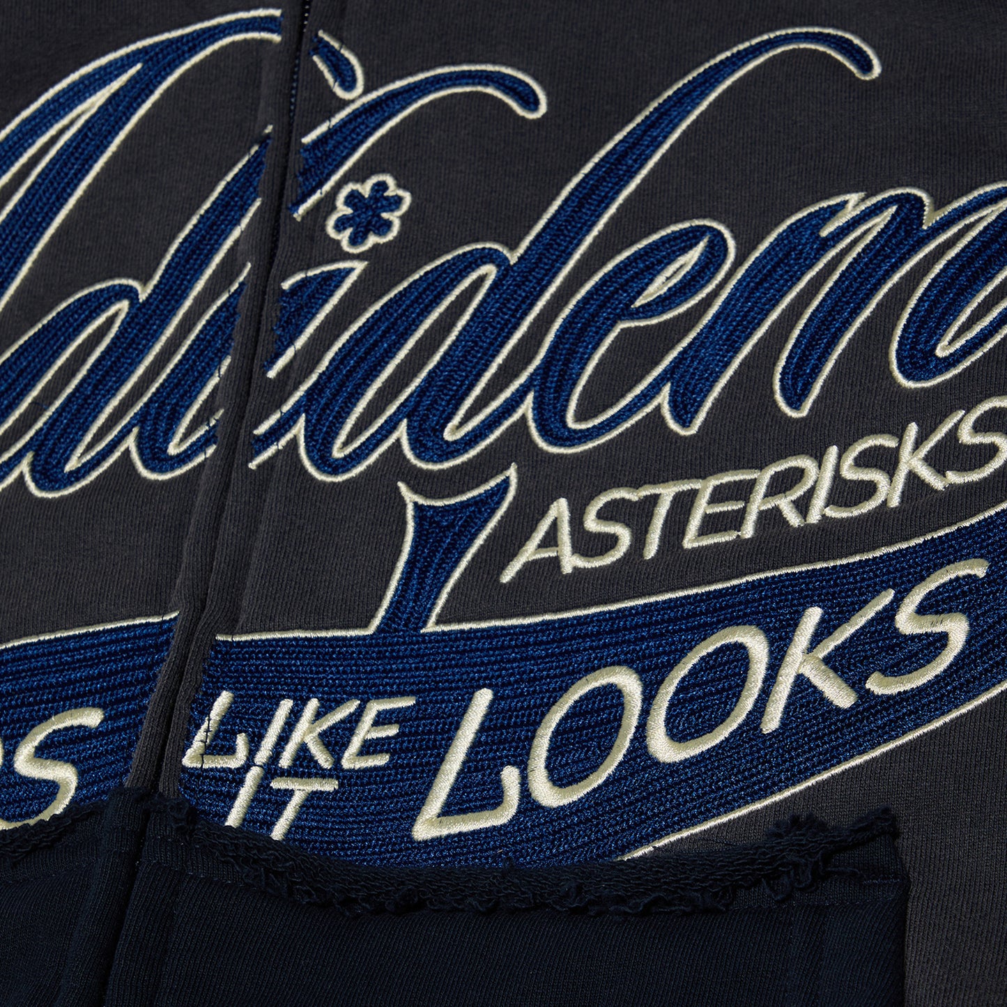 Adidem Asterisks Sounds* Ribbon Hoodie (Blue)