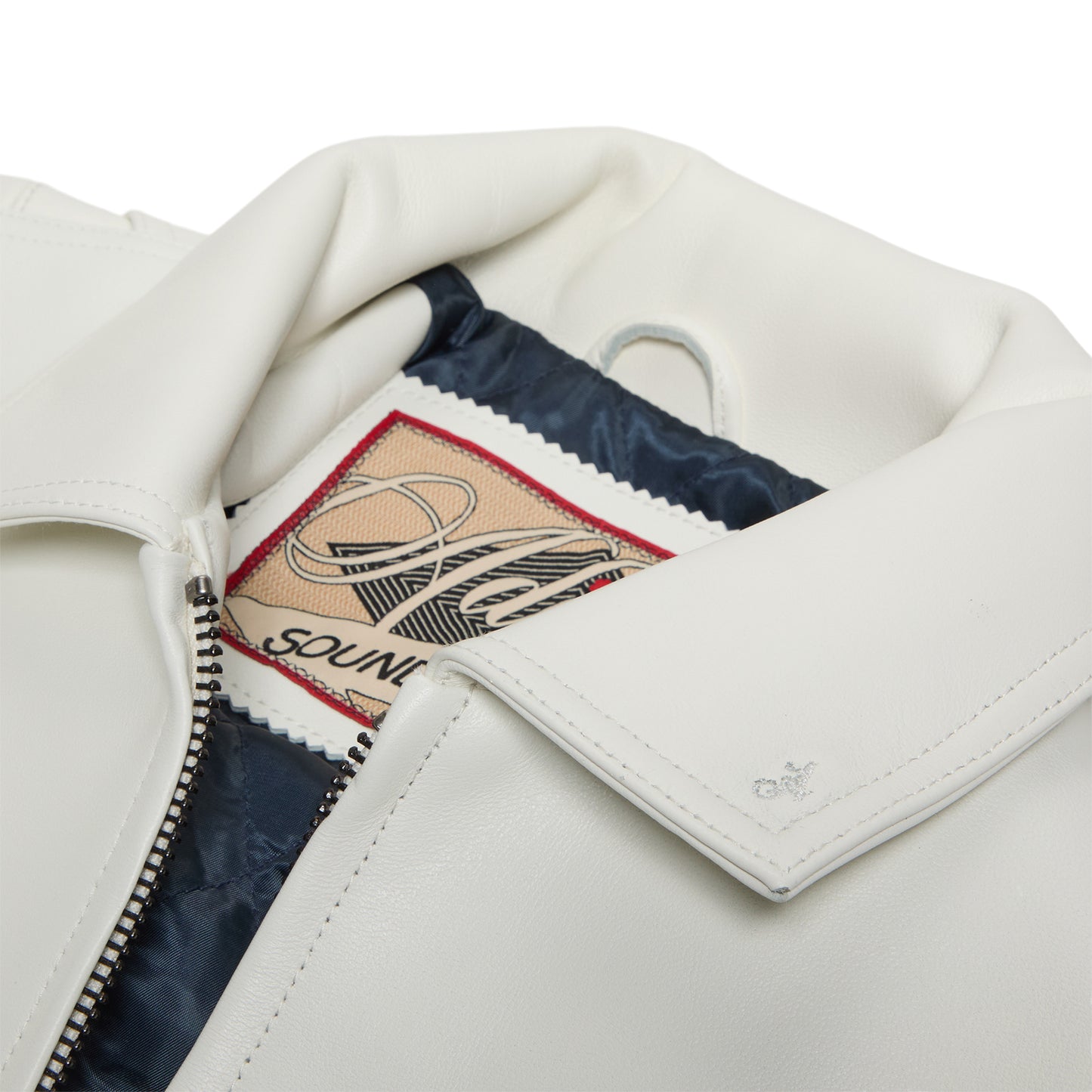 Adidem Asterisks Lambskin Jacket (White)