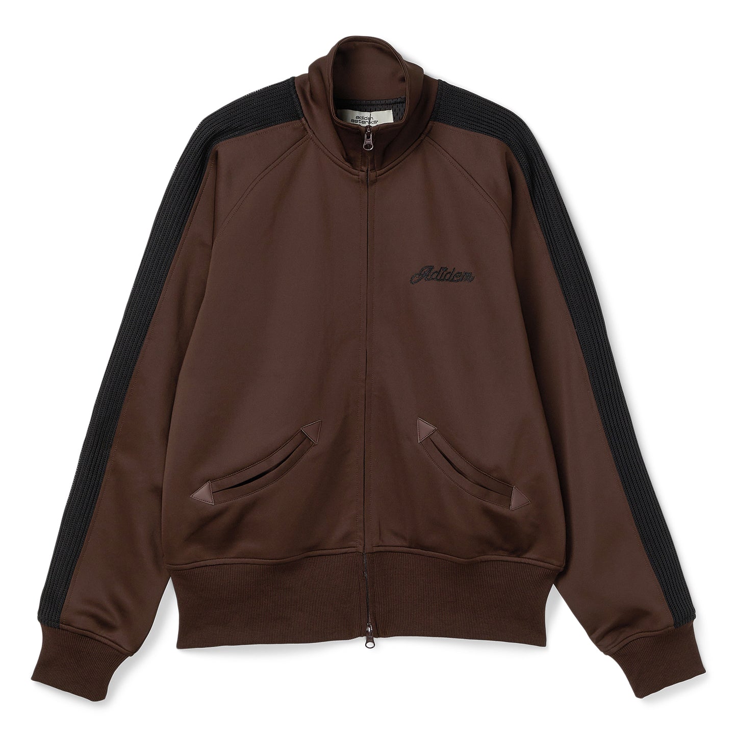Adidem Asterisks Crochet Track Jacket (Brown)