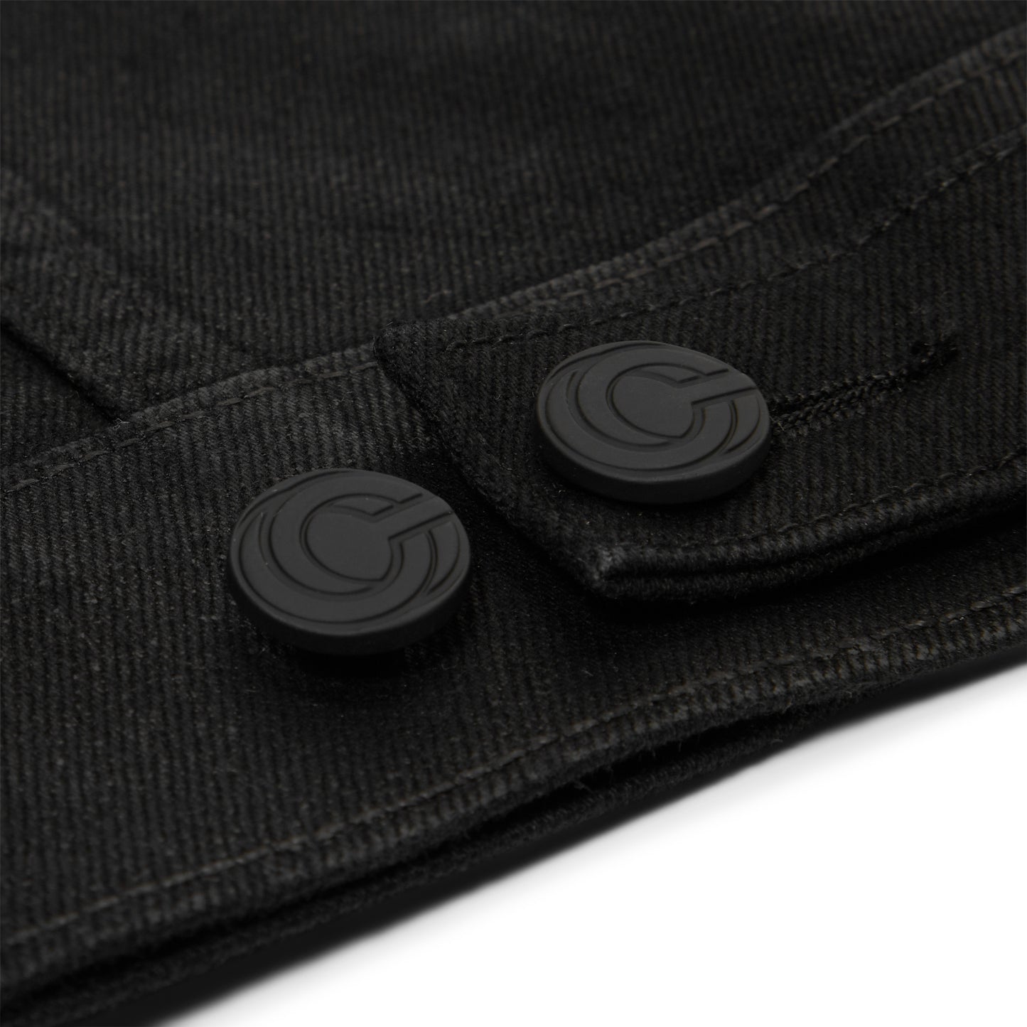 CNCPTS Coated Denim Jacket (Black Wash)