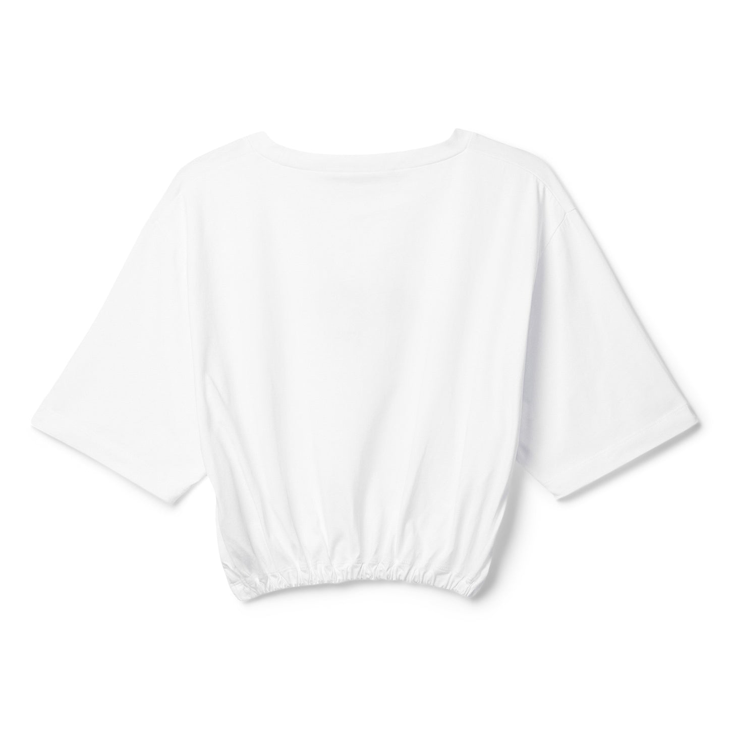 Dsquared2 Summer Lovers Gathered Relaxed Fit Tee (White)