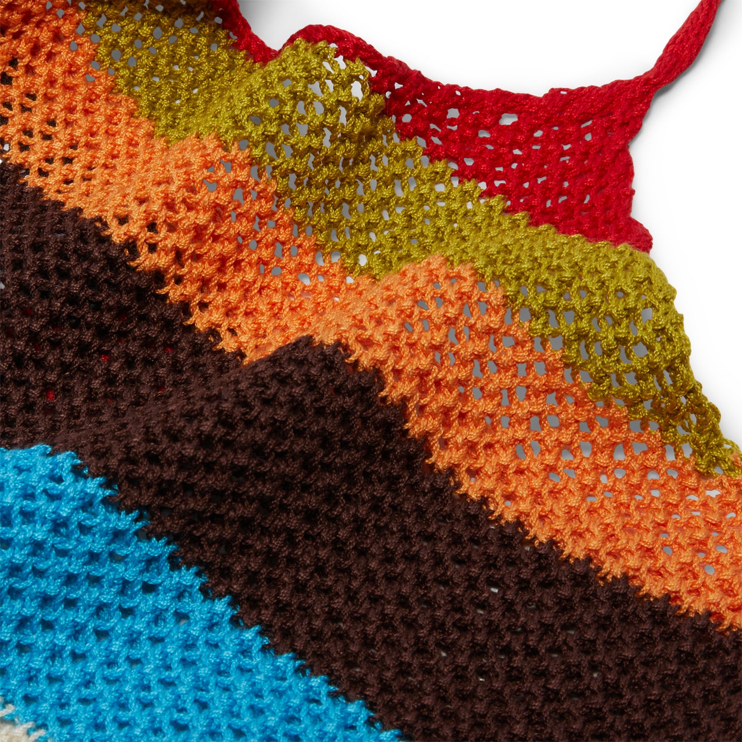 Dsquared2 Knit Halter Neck Top (Multicolor Stripes)