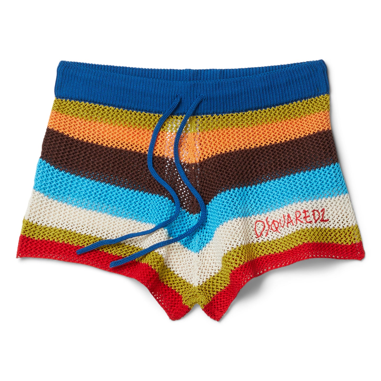 Dsquared2 Knit Short (Multicolor Stripes)
