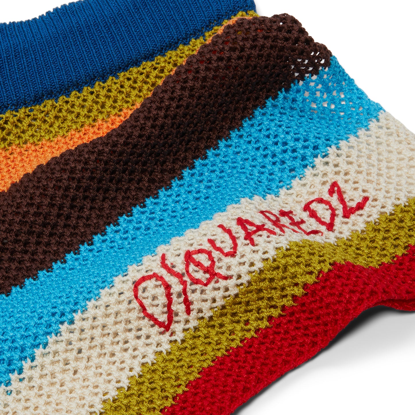 Dsquared2 Knit Short (Multicolor Stripes)