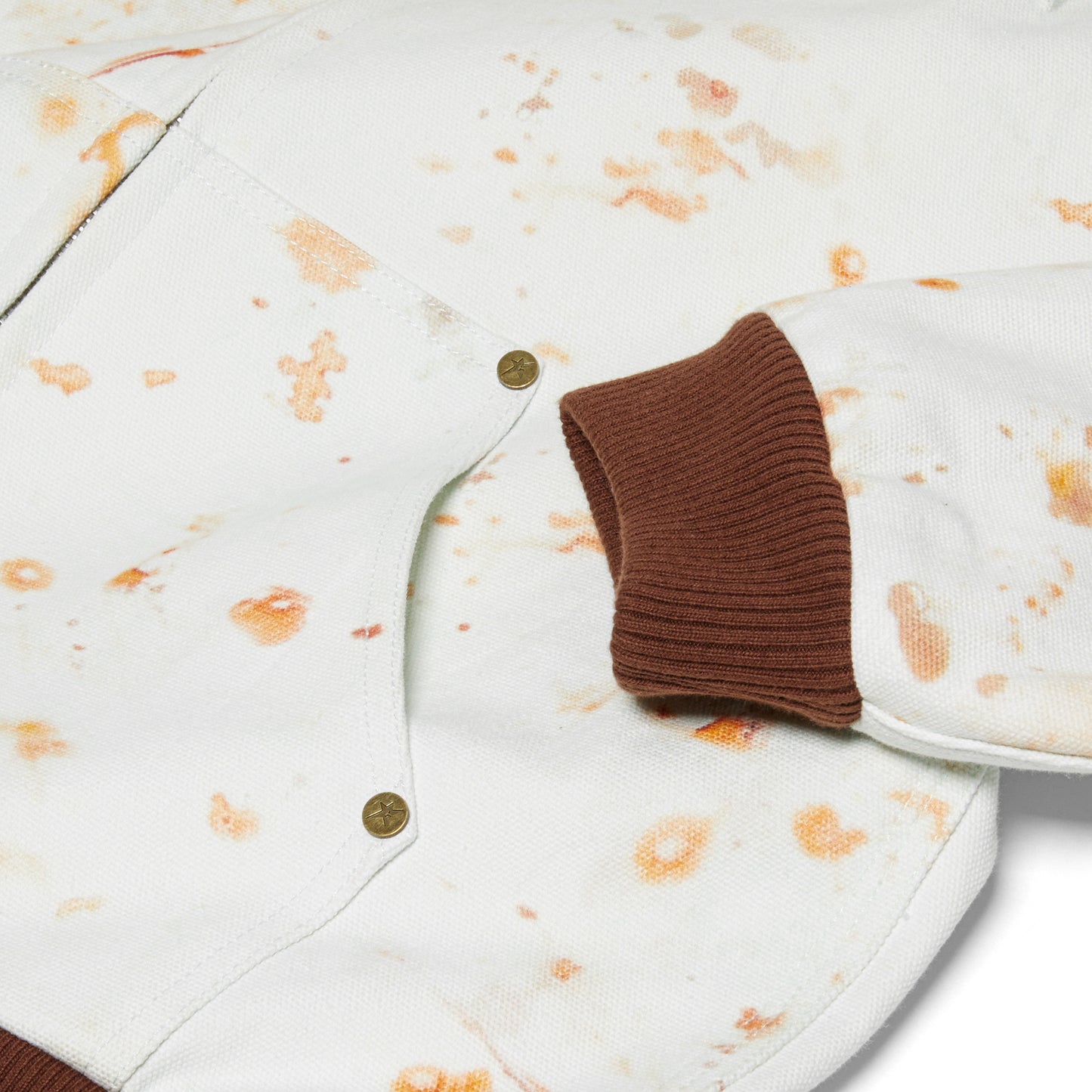 Carpet Company Rust Emboss Work Jacket (White)